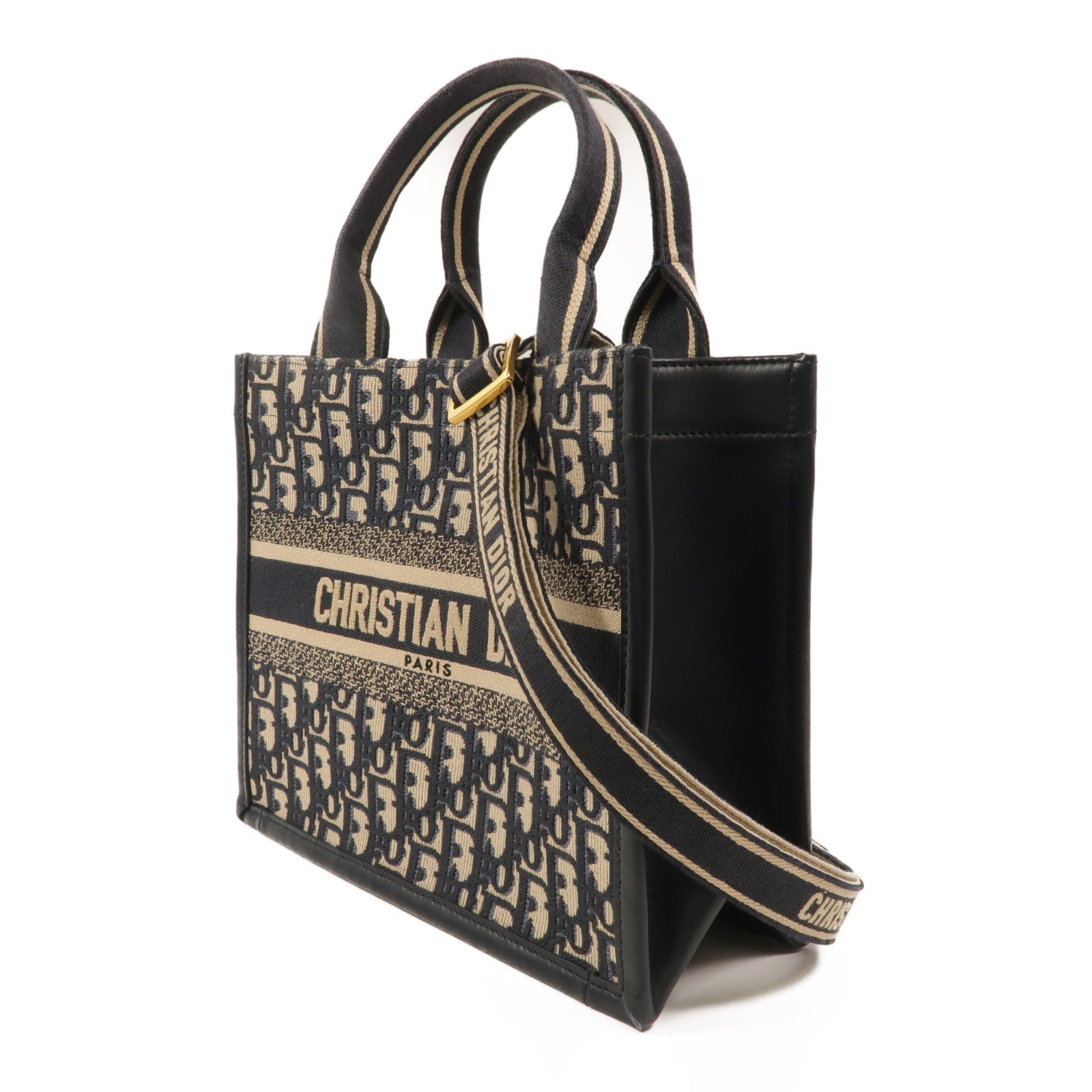 Dior 帆布Book Tote Small手挽肩背兩用袋