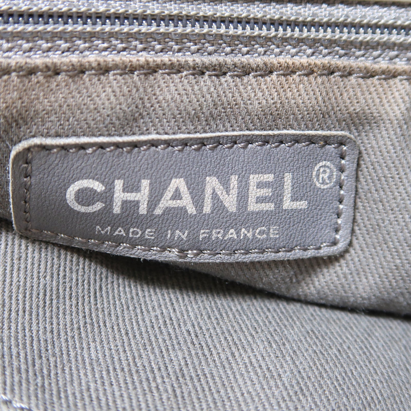CHANEL 【激減優惠】羊皮皮革Chain Shoulder銀扣鏈帶肩背袋淺綠色