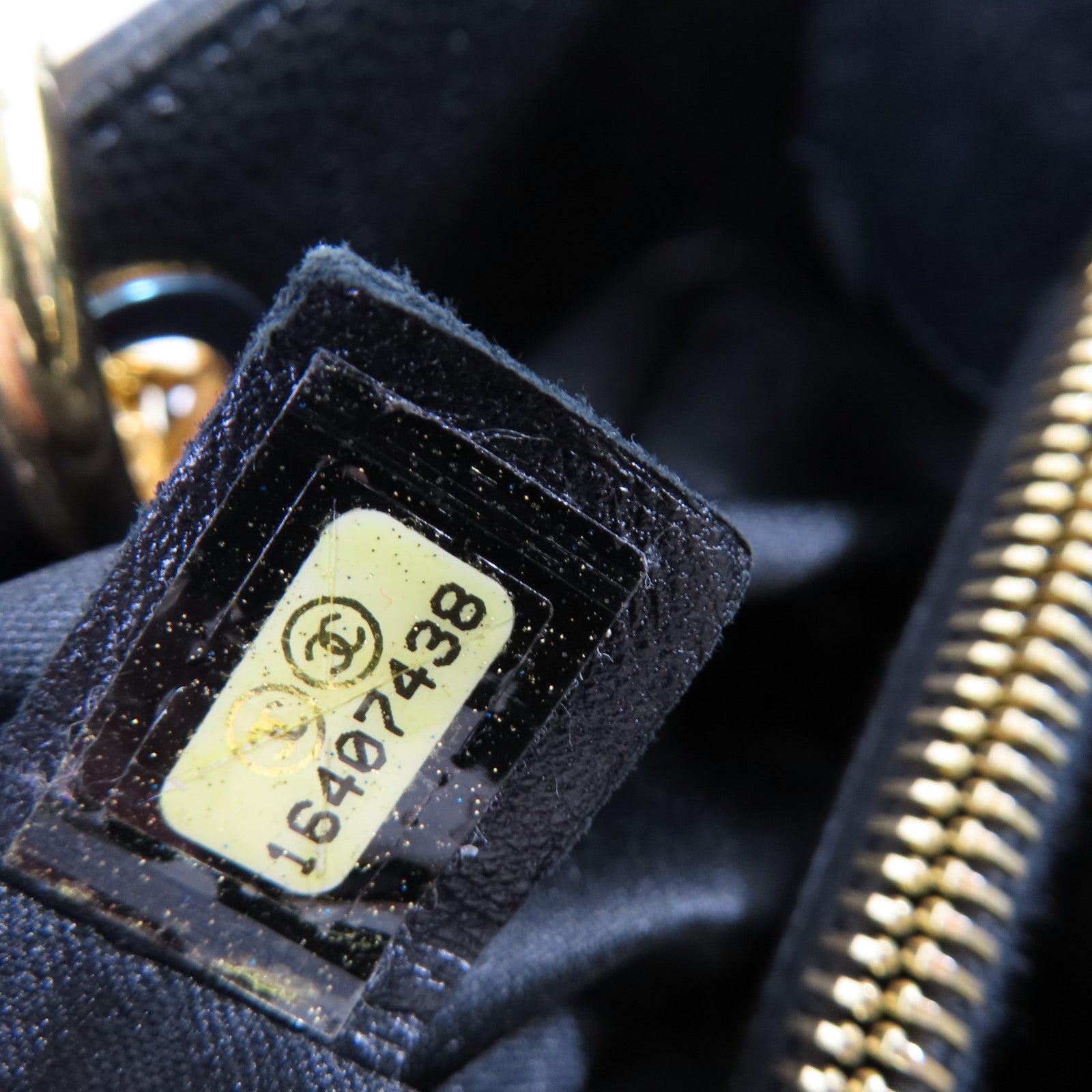 CHANEL 菱格Caviar皮革GST Chain Shoulder Bag金扣鏈帶肩背袋黑色