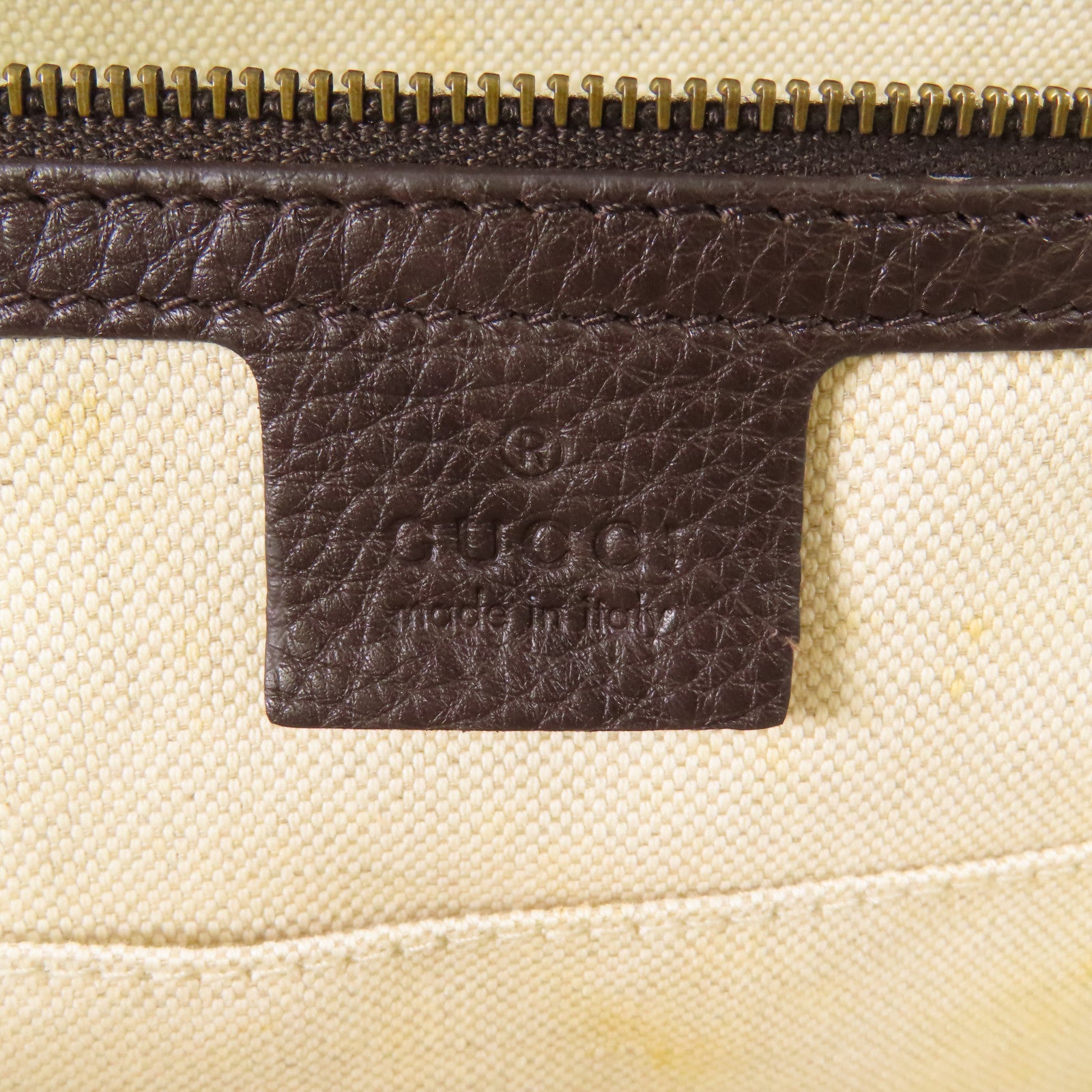 GUCCI 帆布/牛皮皮革Double G Boston Bag金扣波士頓包