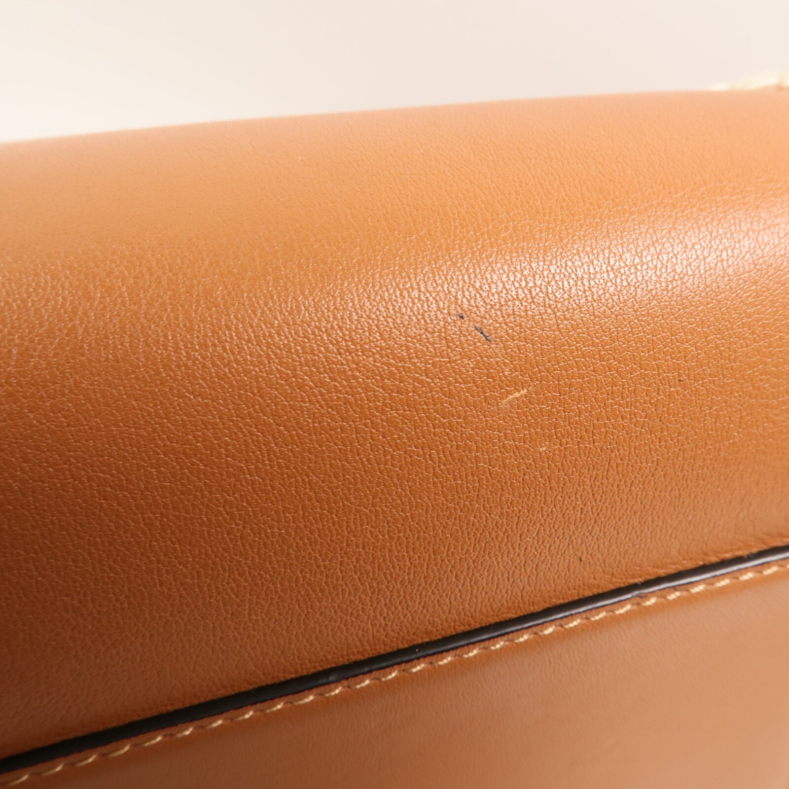 LOEWE 【激減優惠】牛皮皮革Hammock銀扣手挽肩背兩用袋