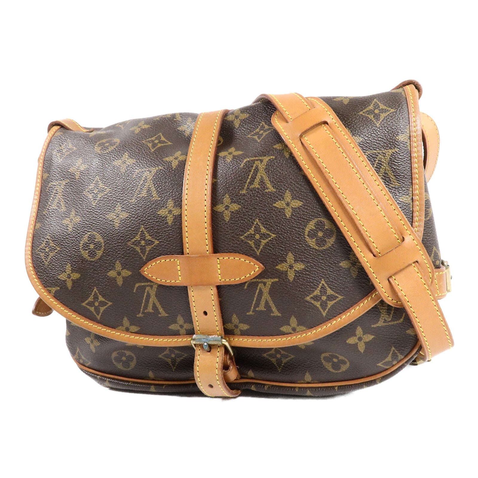 LOUIS VUITTON Monogram Saumur 30肩背袋