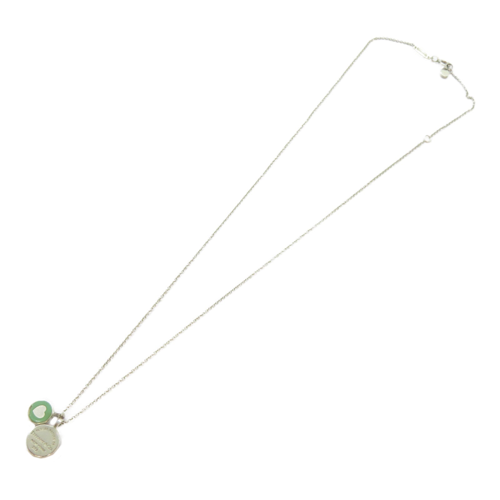 TIFFANY＆CO 925純銀Heart Tag Bead Bracelet手鏈