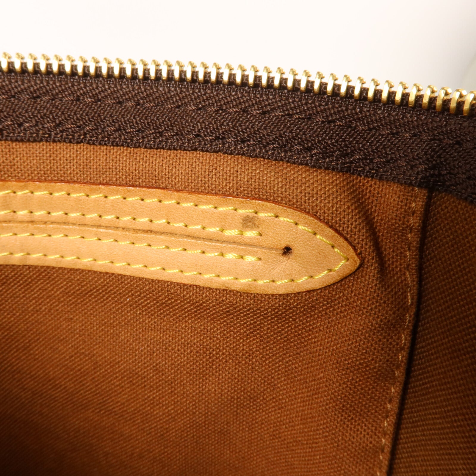 LOUIS VUITTON Monogram Speedy 35金扣手挽袋