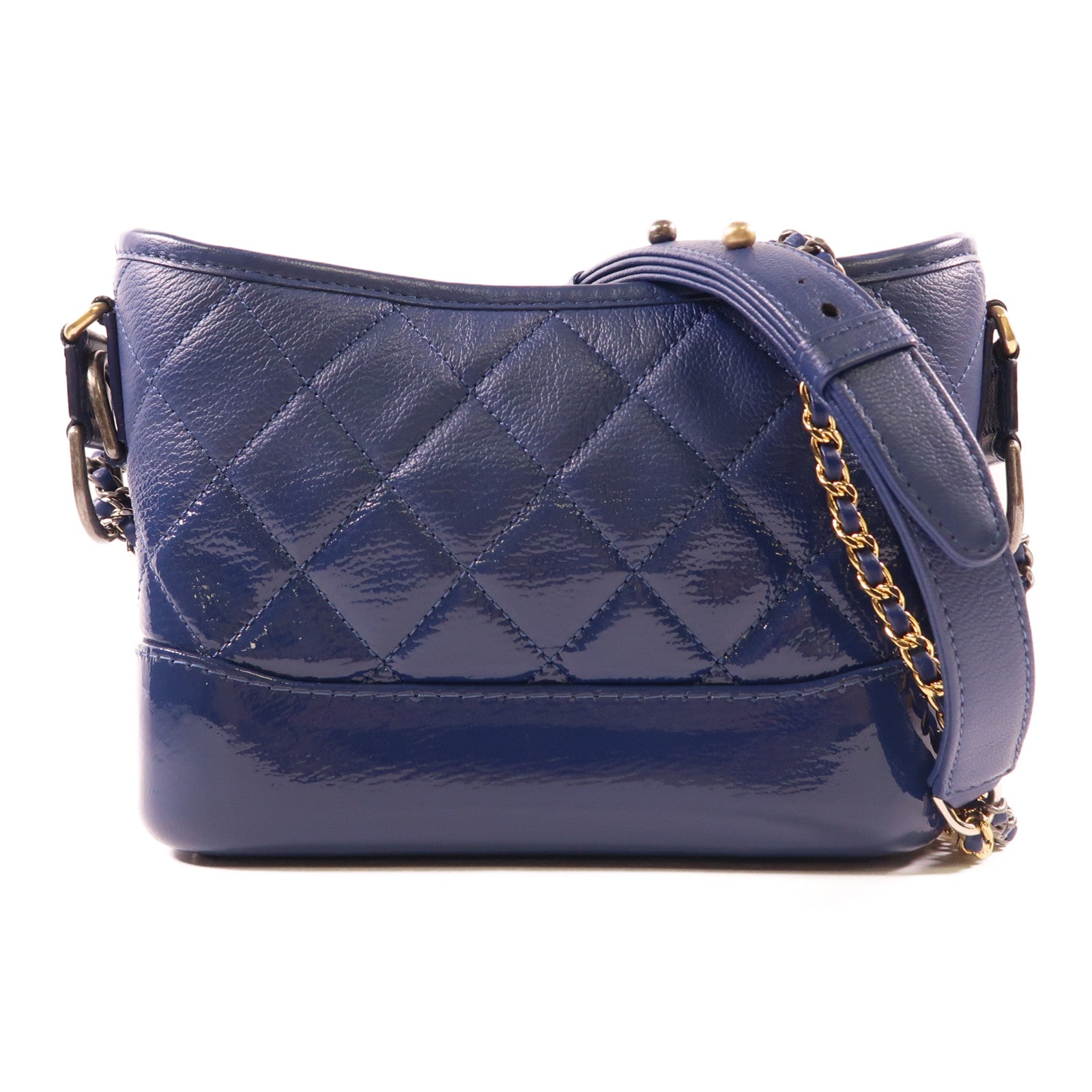 CHANEL 牛皮皮革Gabrielle Small鏈帶肩背袋