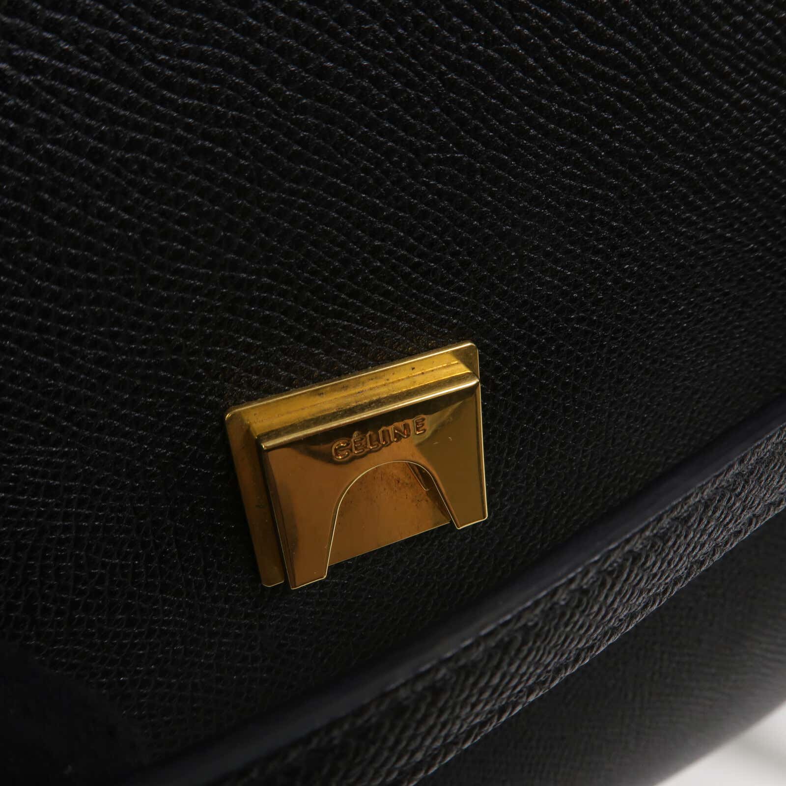 CELINE 牛皮皮革Micro Belt Bag手挽肩背兩用袋