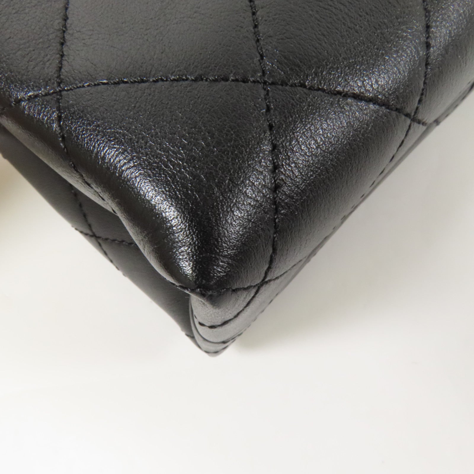 CHANEL 羊皮皮革Chain Shoulder Bag金扣鏈帶肩背袋