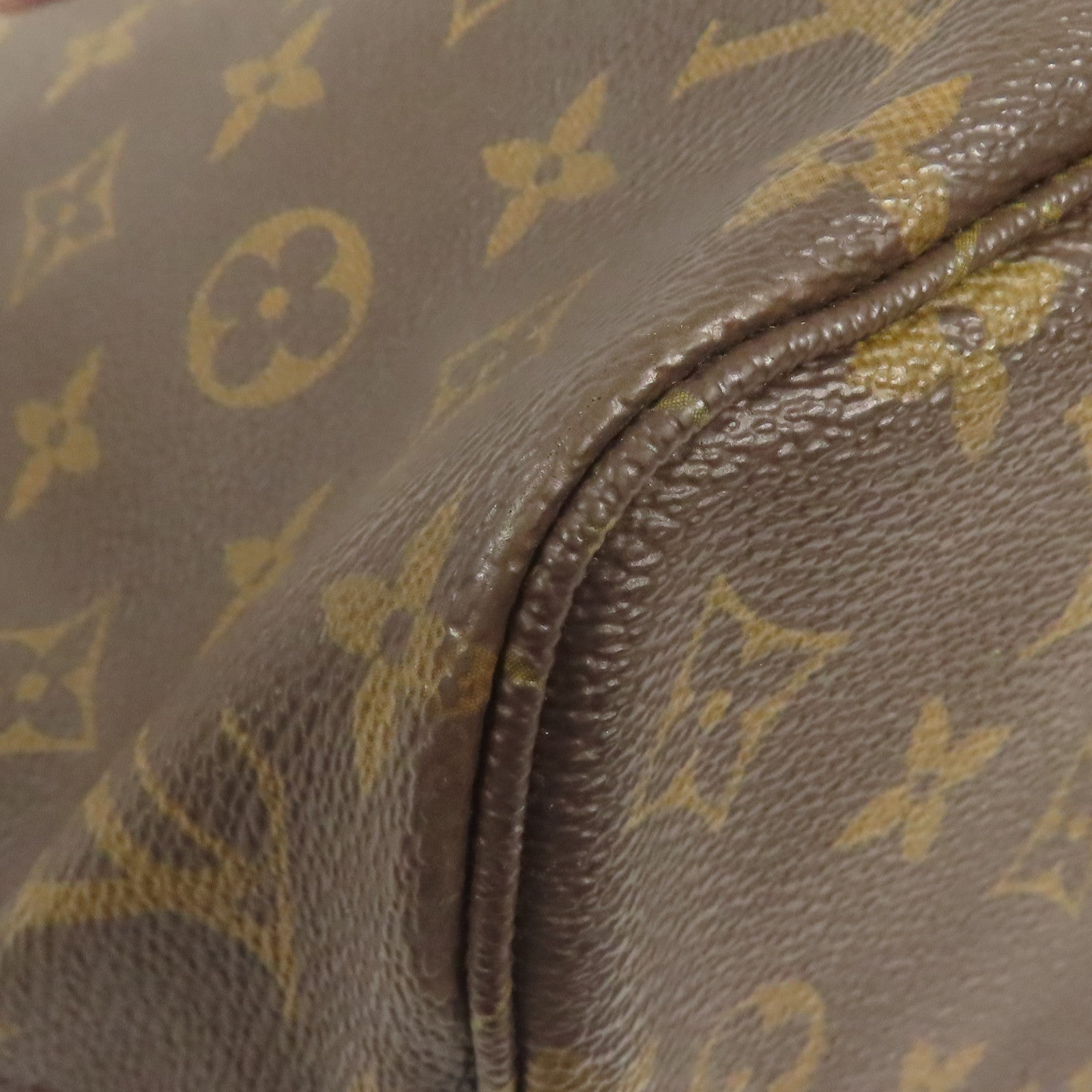 LOUIS VUITTON Monogram Neverfull PM金扣肩背袋