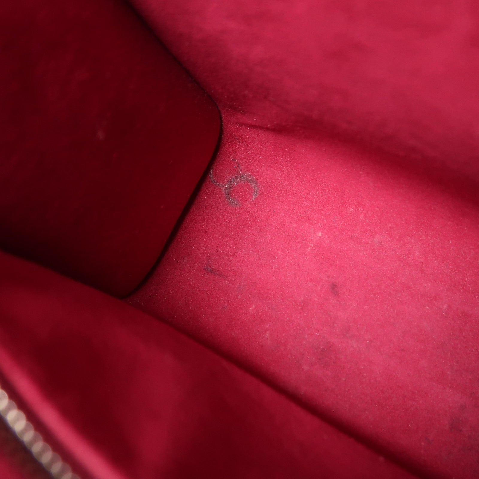 LOUIS VUITTON LV SHW Sac Plat BB 2 Way Shoulder Bag M58659 Epi Pink