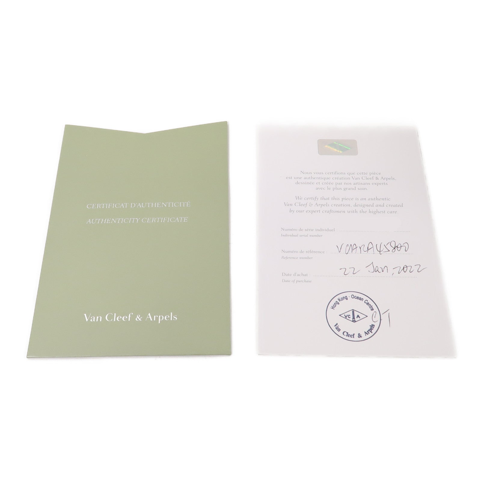 Van Cleef & Arpels 18K黃金Alhambra Necklace項鍊
