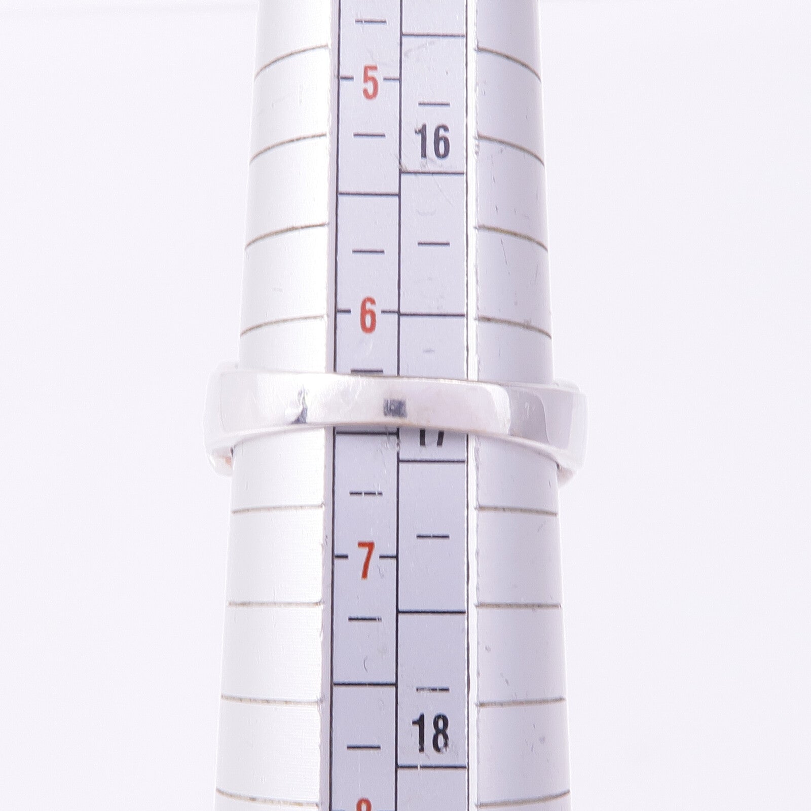 JEWELRY 18K白金Ruby Diamond Ring紅寶石/鑽石戒指US#6.5