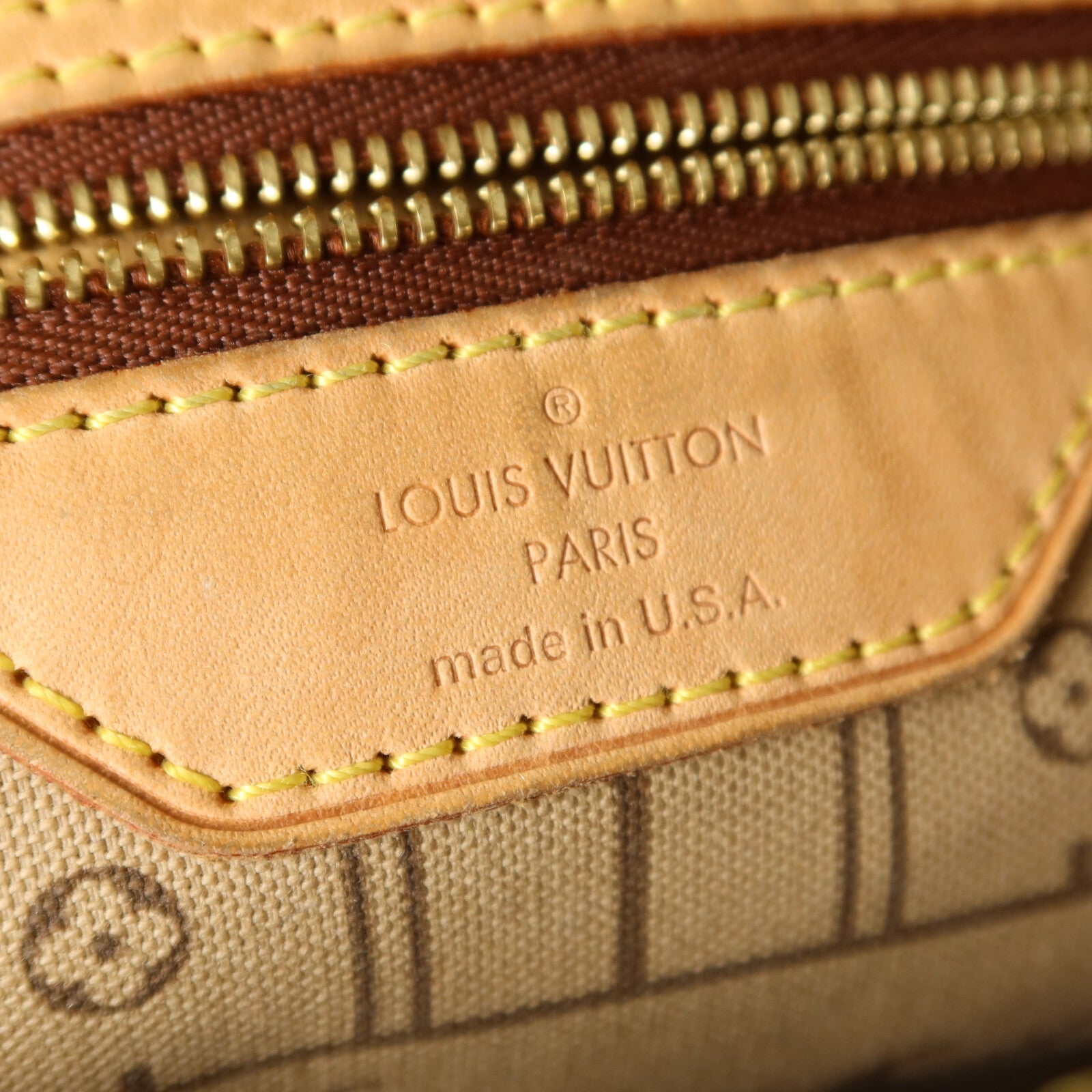 LOUIS VUITTON Monogram Neverfull MM肩背袋