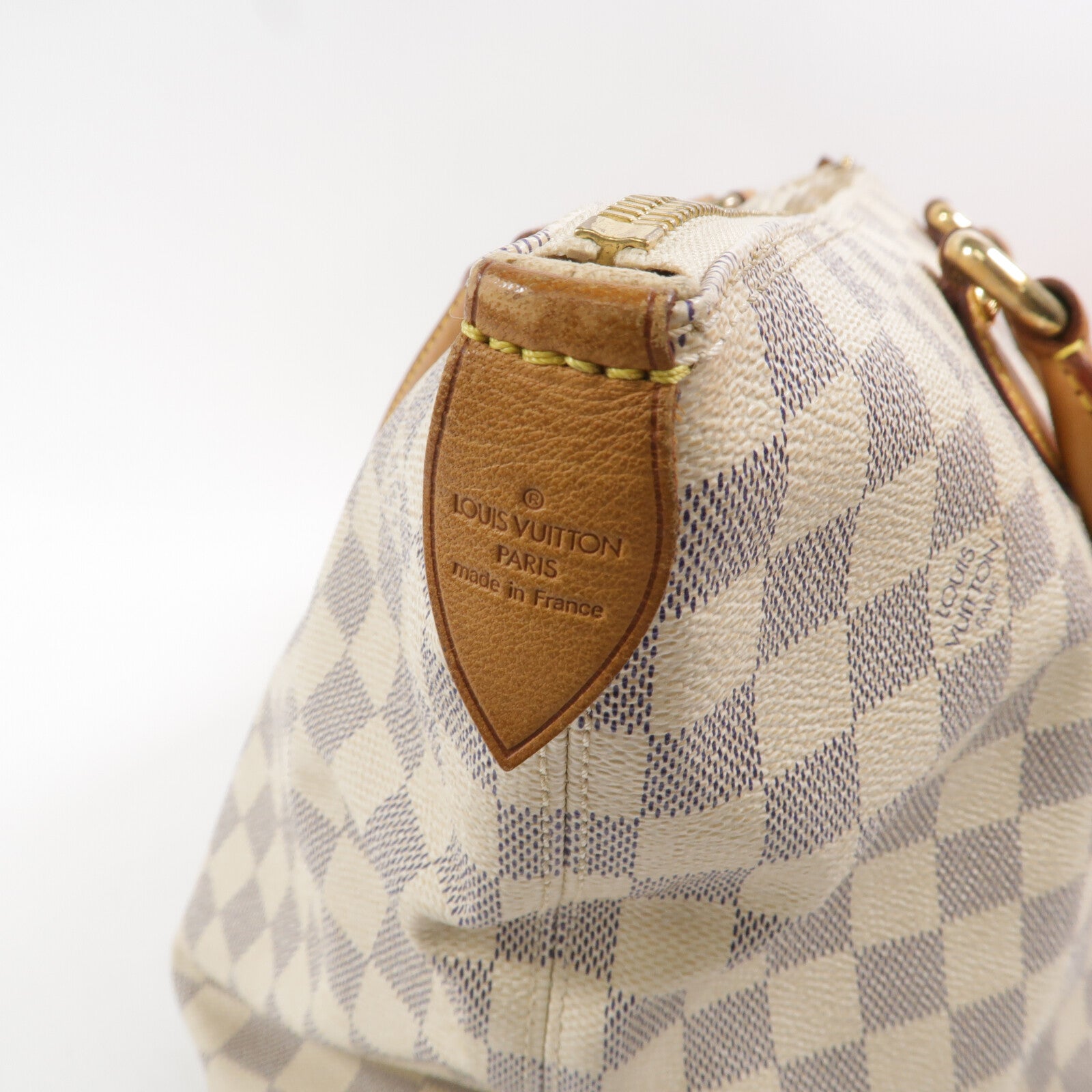 LOUIS VUITTON Damier Azur Saleya MM肩背袋