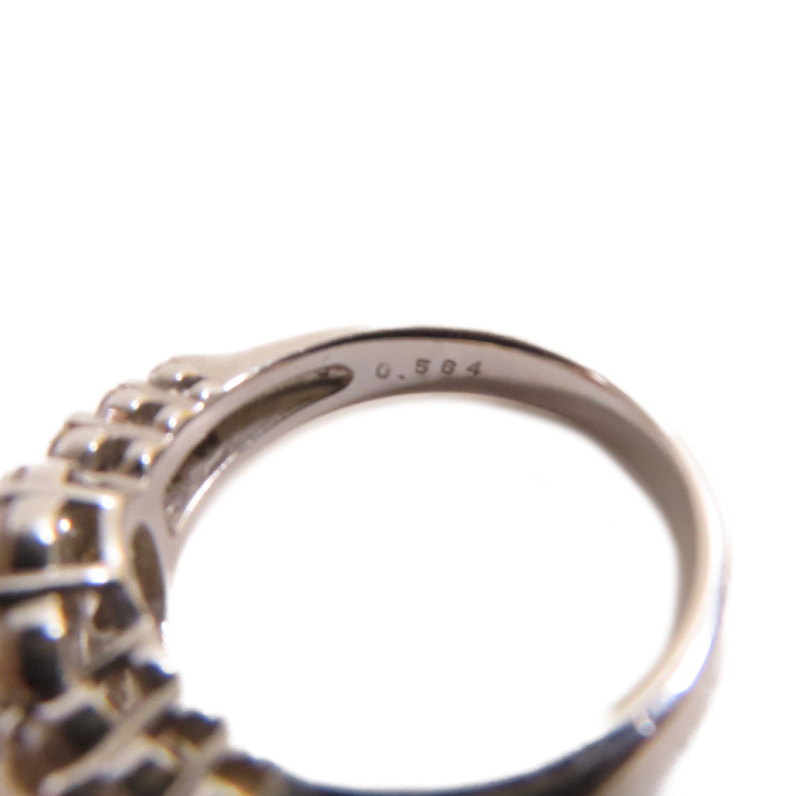 JEWELRY PT900鉑金/0.564ct鑽石/1.0ct鑽石Diamond Ring戒指US#6