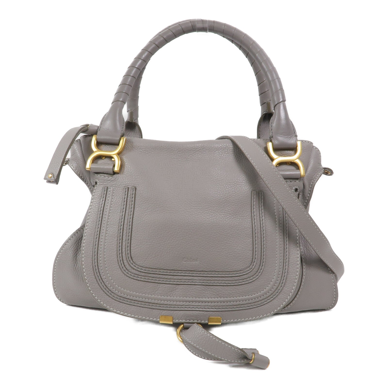 Chloe 牛皮皮革Marcie Small Bag手挽肩背兩用袋