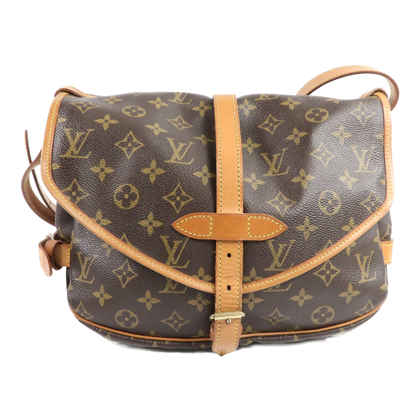 LOUIS VUITTON Monogram Saumur 30肩背袋