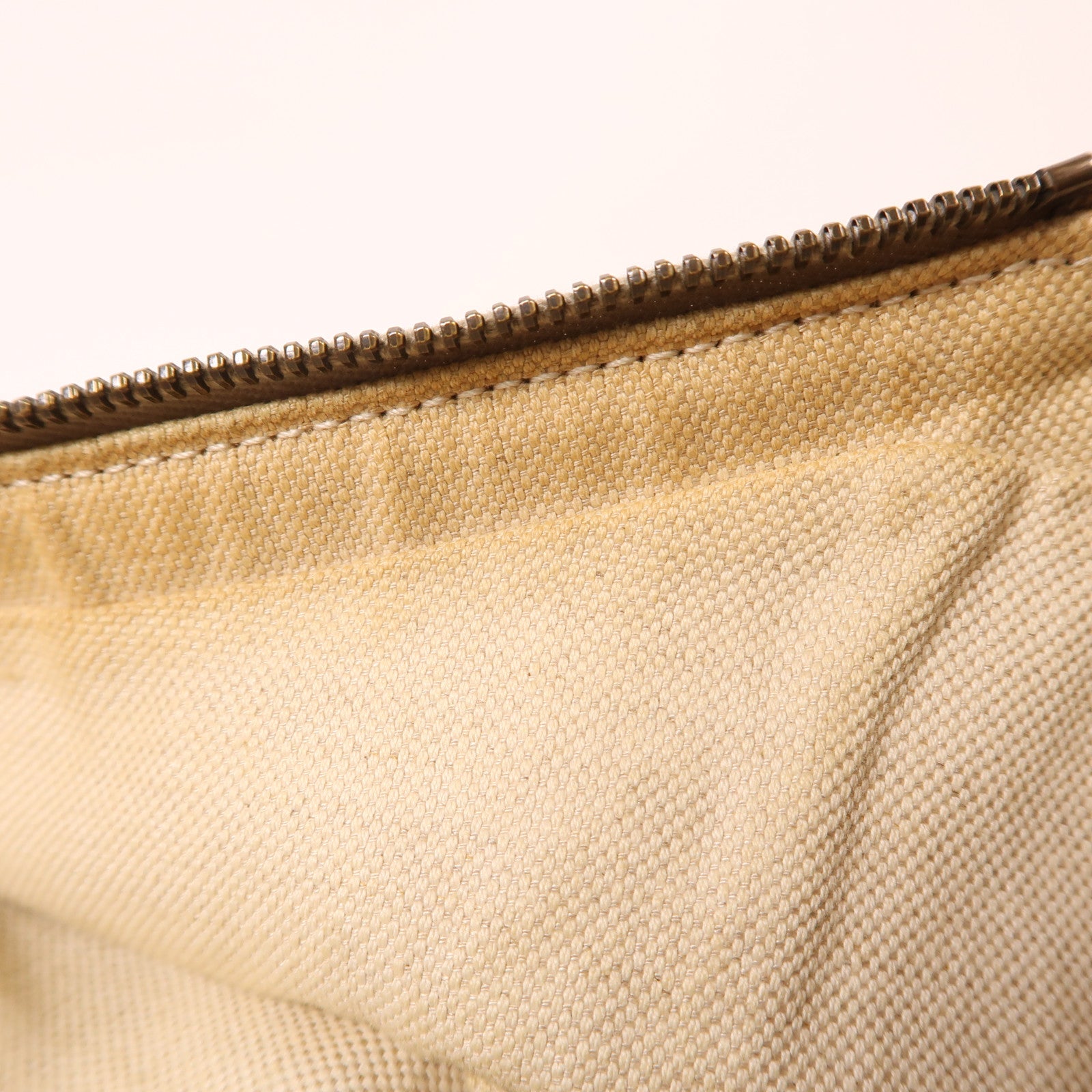 GUCCI 牛皮皮革/帆布2 Way Shoulder Bag金扣手挽肩背兩用袋