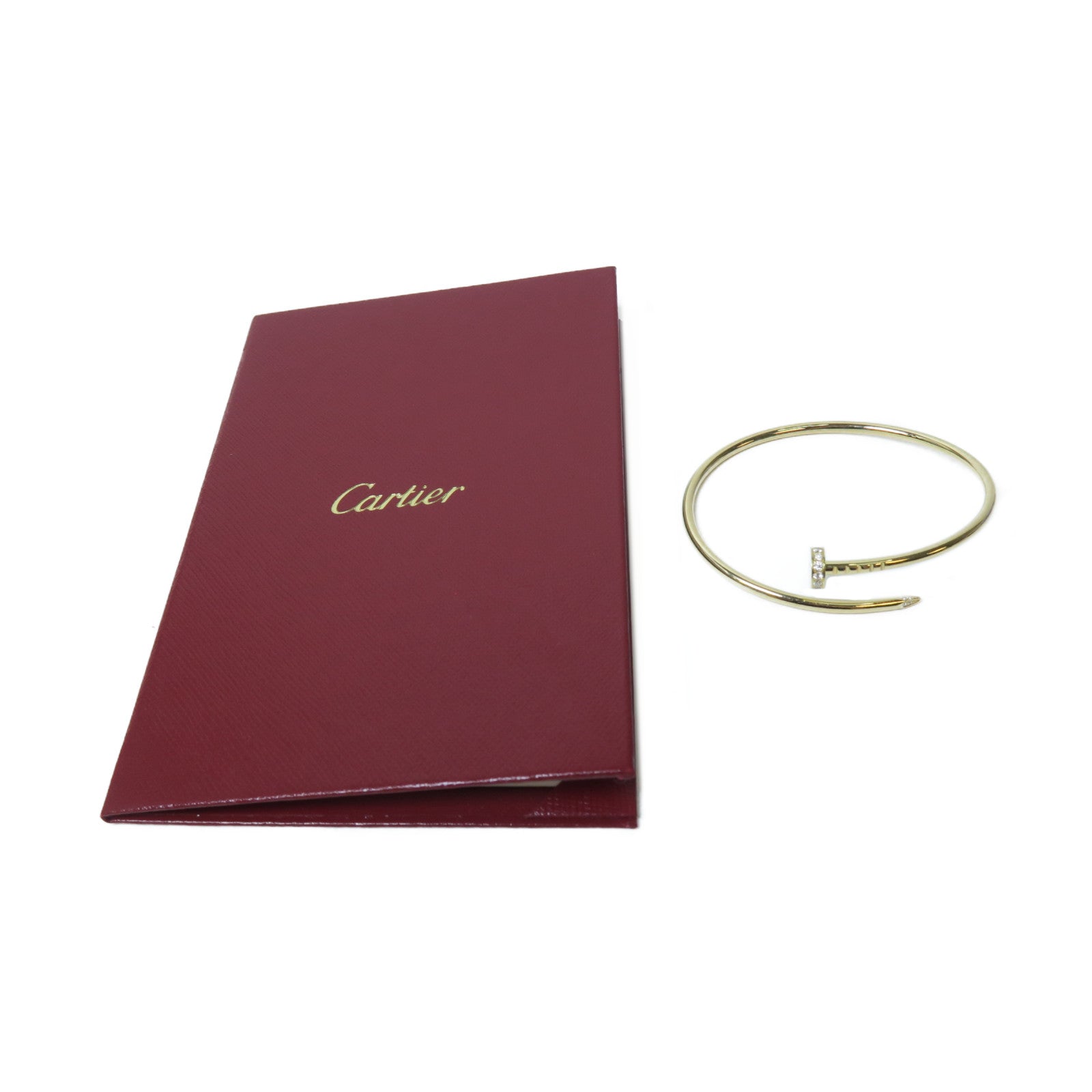 CARTIER 18K黃金Just Un Clou手鐲金色
