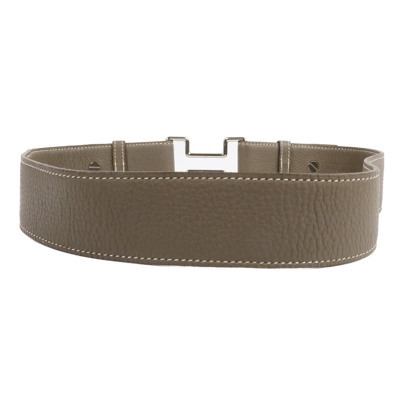 HERMES Clemence皮革Constance Belt皮帶