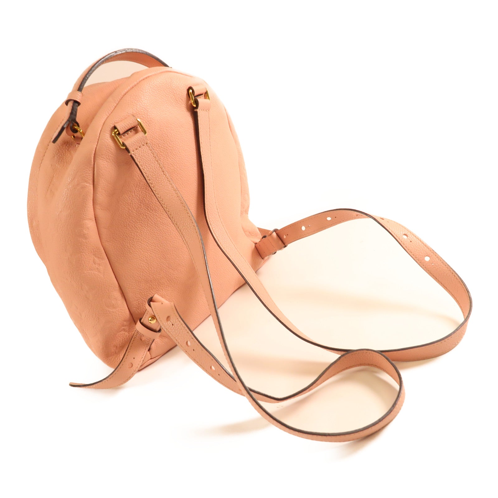 LOUIS VUITTON 【激減優惠】Monogram Empreinte Sorbonne Backpack金扣背包