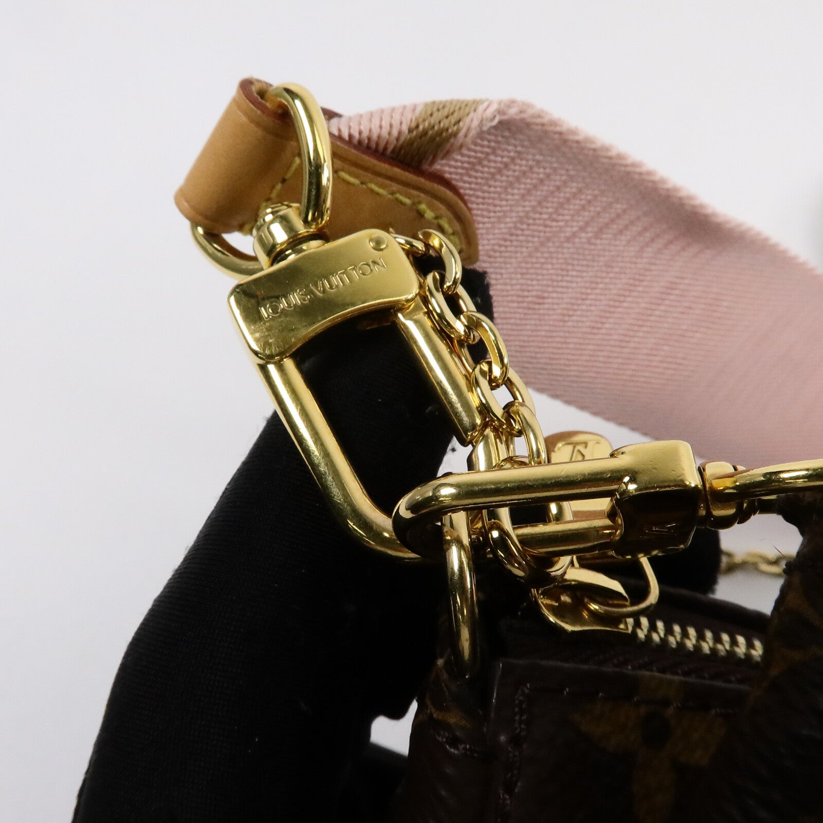 LOUIS VUITTON Monogram Multi Pochette Accessoires手挽肩背兩用袋
