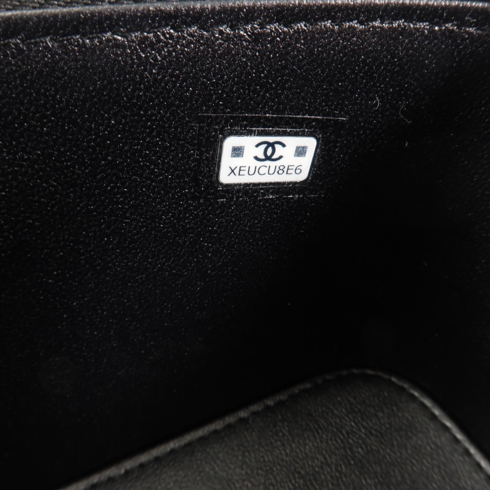 CHANEL 羊皮皮革Handle Vanity Case鏈帶手挽肩背兩用袋