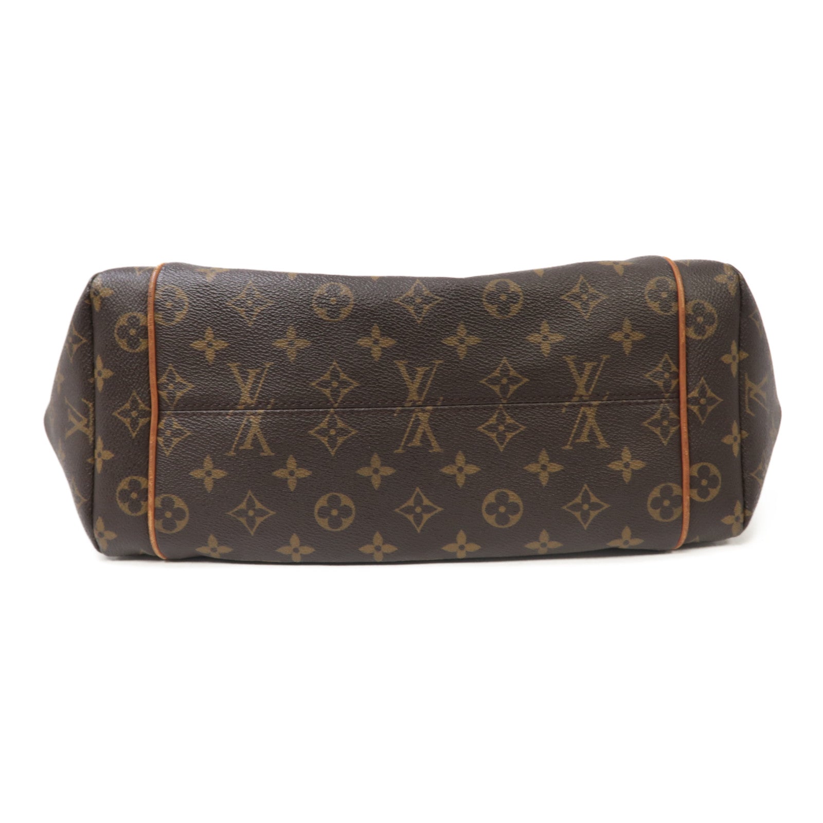 LOUIS VUITTON Monogram Totally MM金扣肩背袋啡色