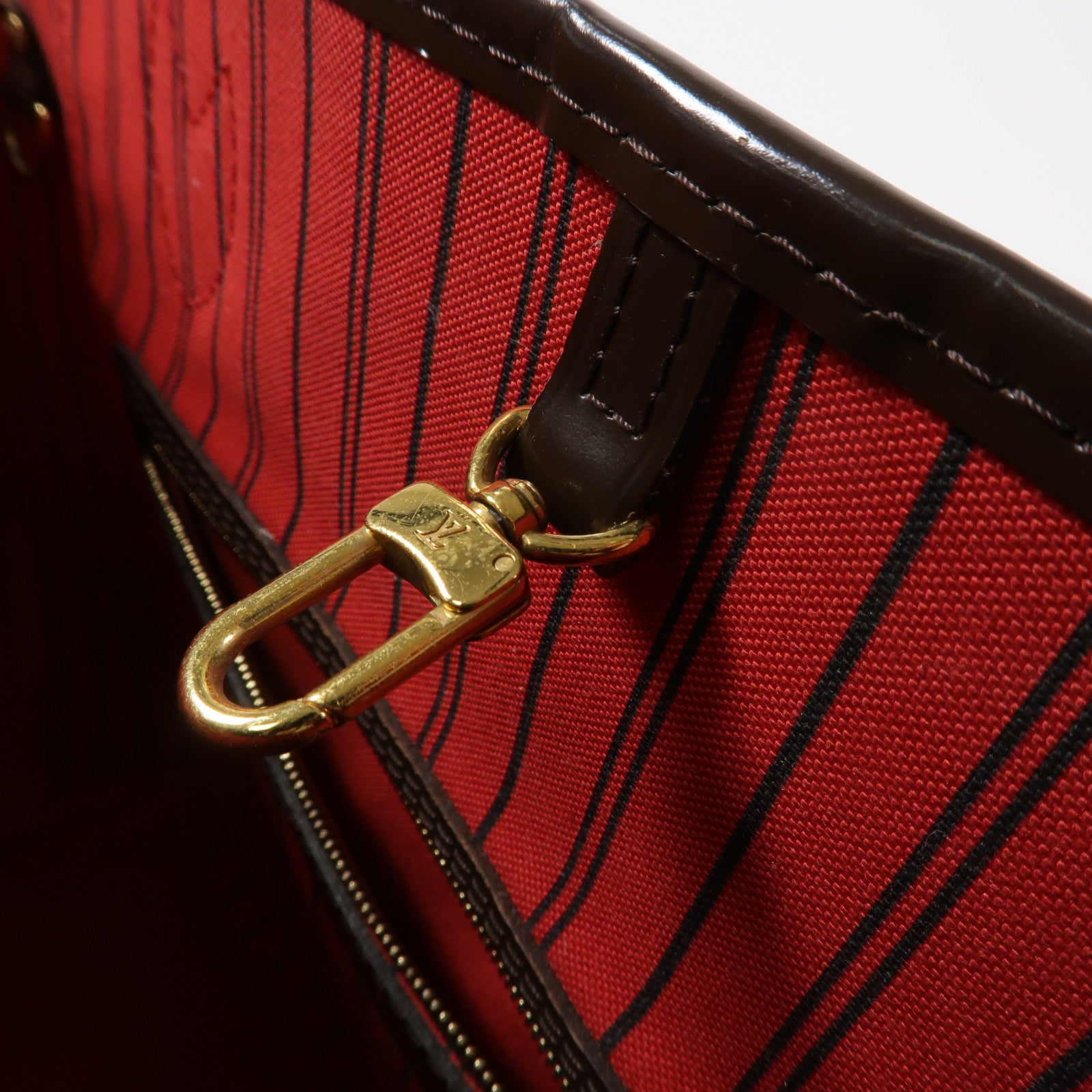 LOUIS VUITTON Damier Neverfull MM肩背袋