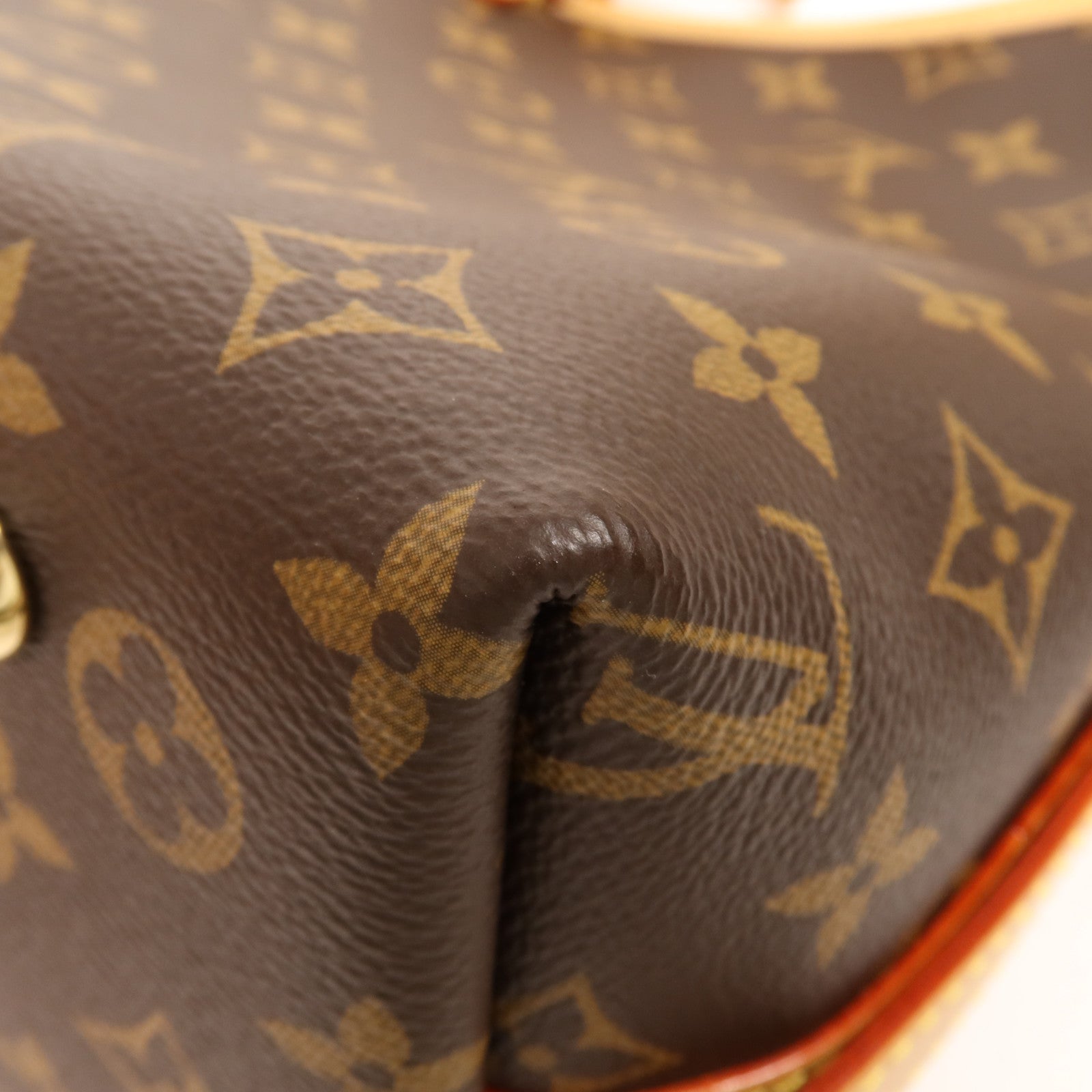 LOUIS VUITTON Monogram CarryAll PM金扣肩背袋