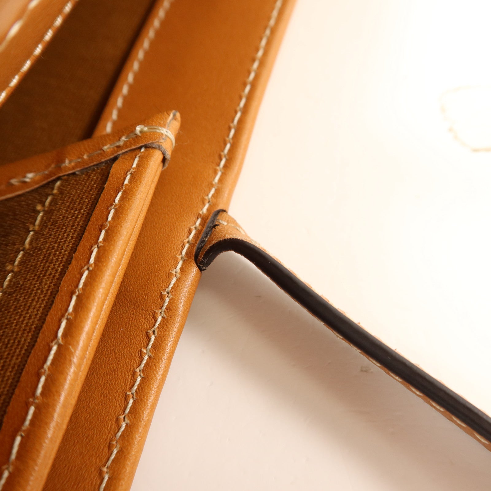 CELINE 塗層帆布Large Flat Shopper金扣手挽袋