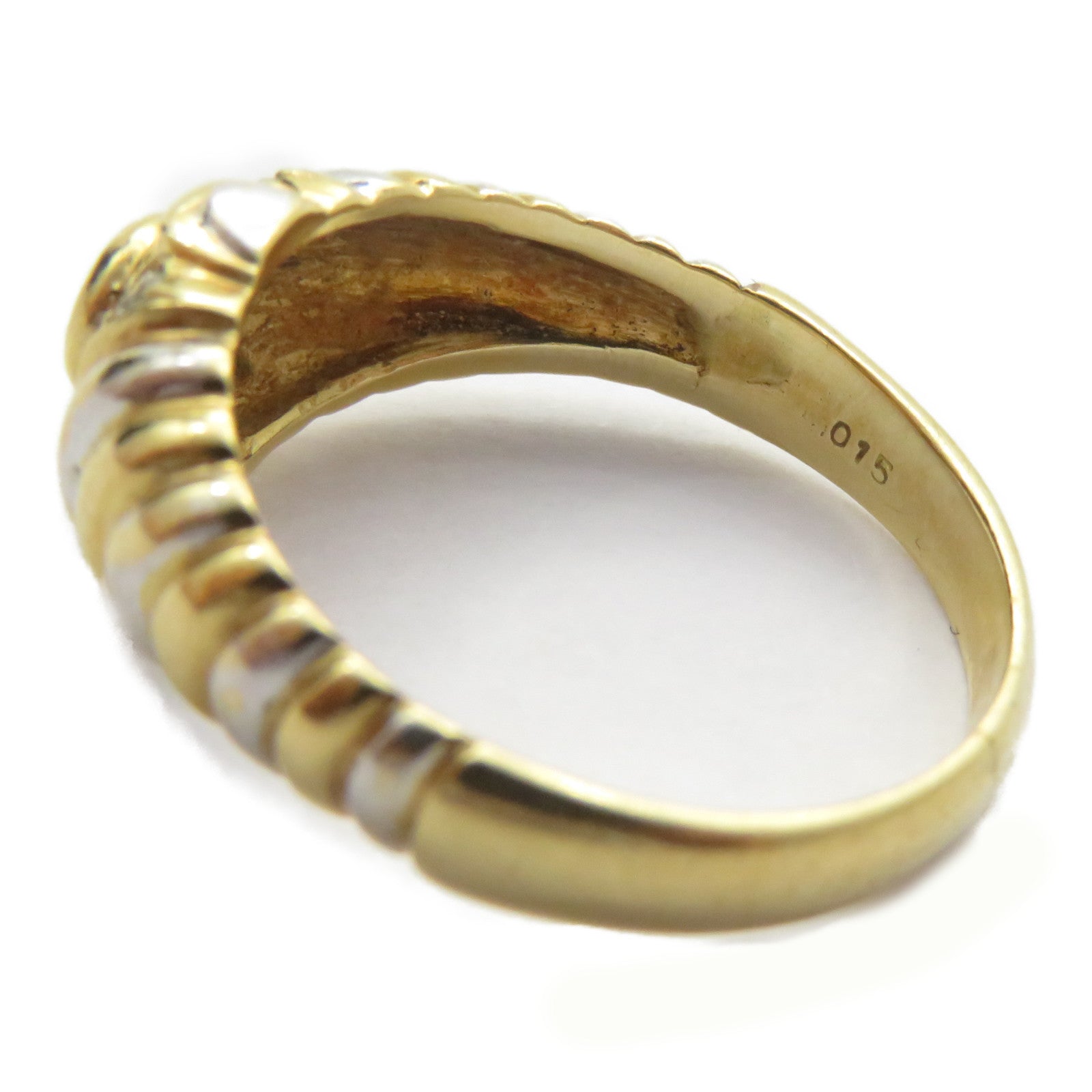 JEWELRY 14K黃金Ring鑽石戒指US#6.75