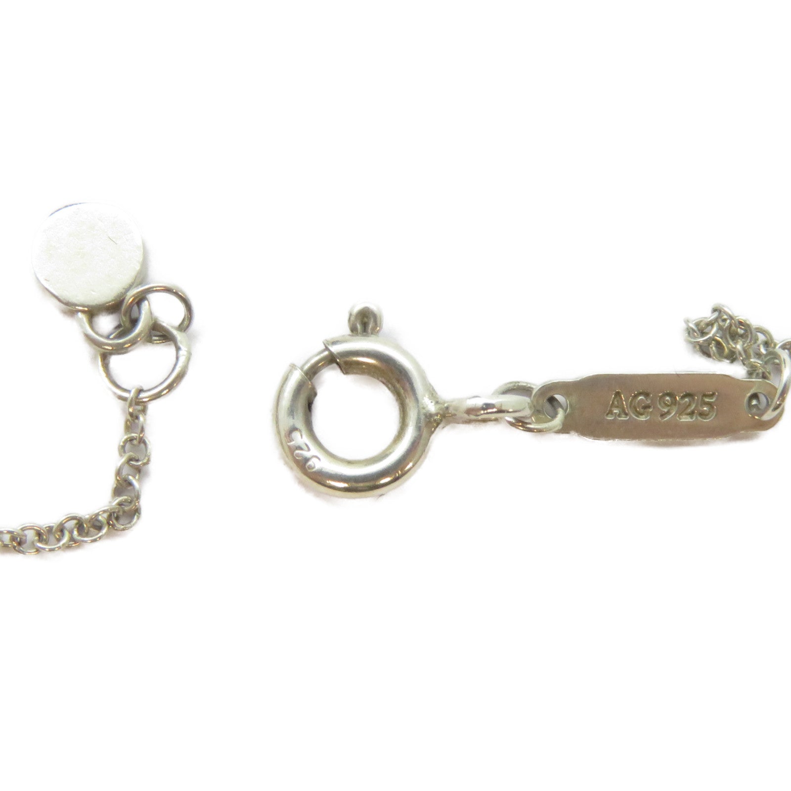 TIFFANY＆CO 925純銀Heart Tag Bead Bracelet手鏈