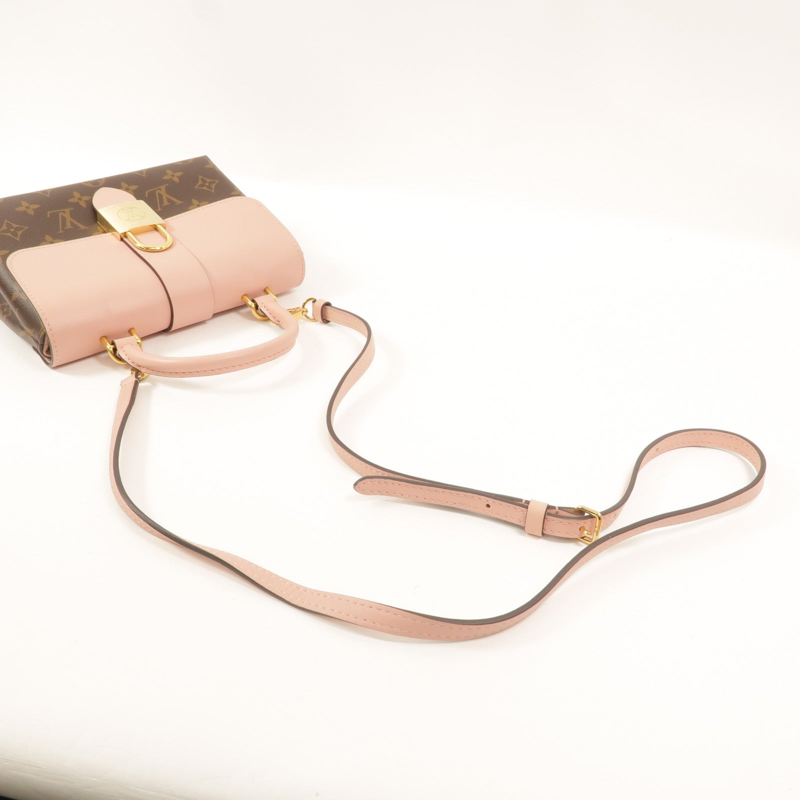 LOUIS VUITTON Monogram Locky BB手挽肩背兩用袋