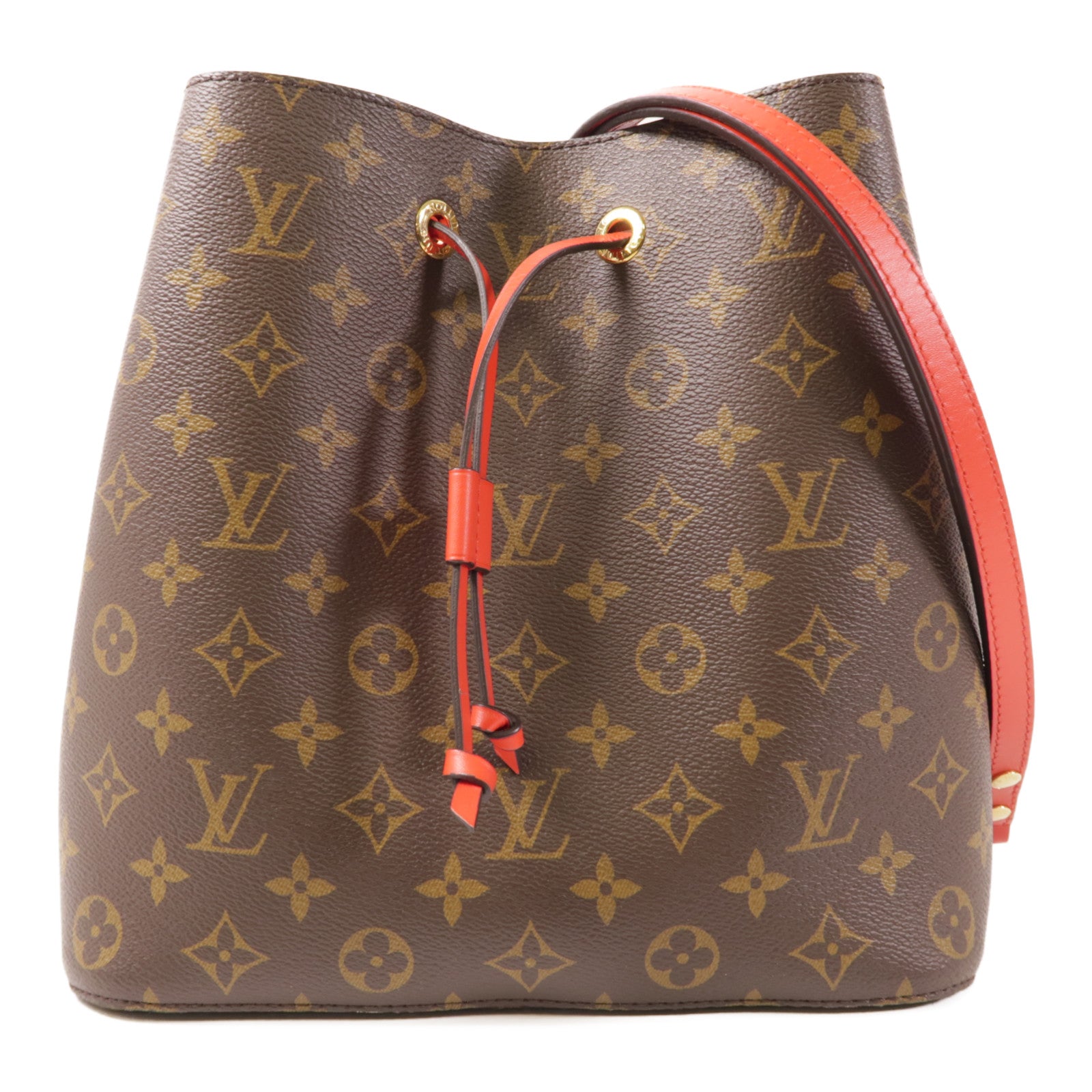 LOUIS VUITTON Monogram Neo Noe Bucket Bag金扣肩背袋