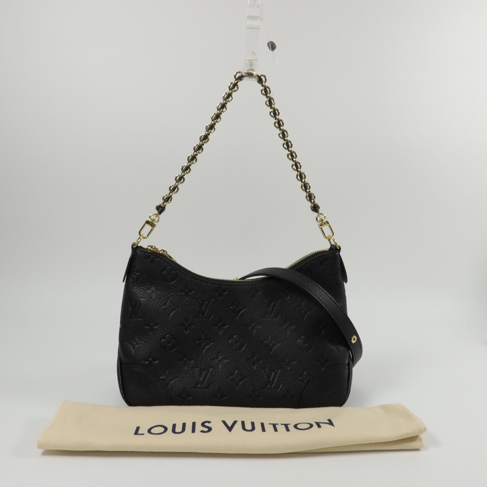 LOUIS VUITTON Monogram Empreinte Boulogne手挽肩背兩用袋