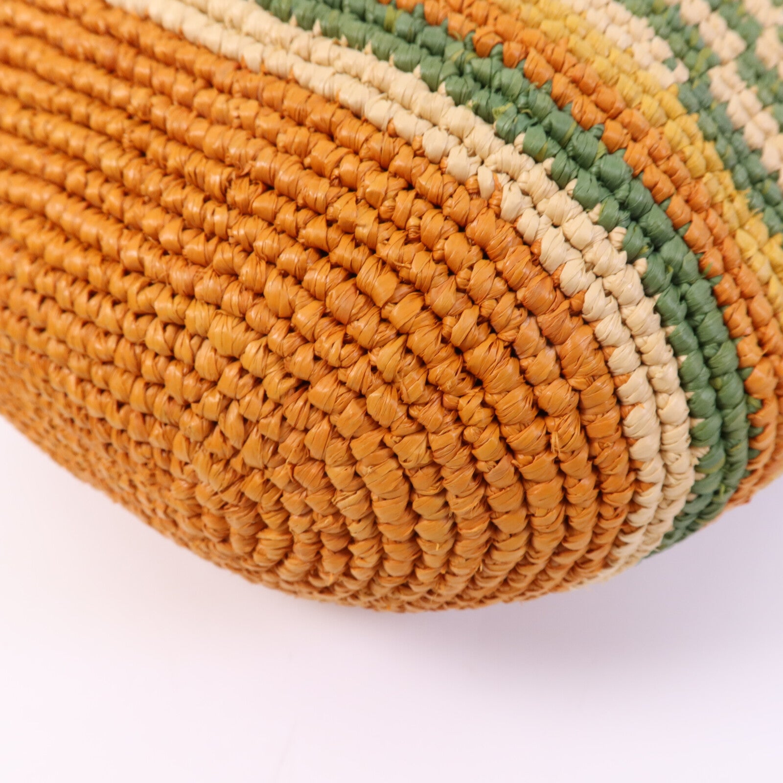 LOEWE 牛皮皮革/Raffia Paula's Ibiza Slit Mini銀扣手挽肩背兩用袋