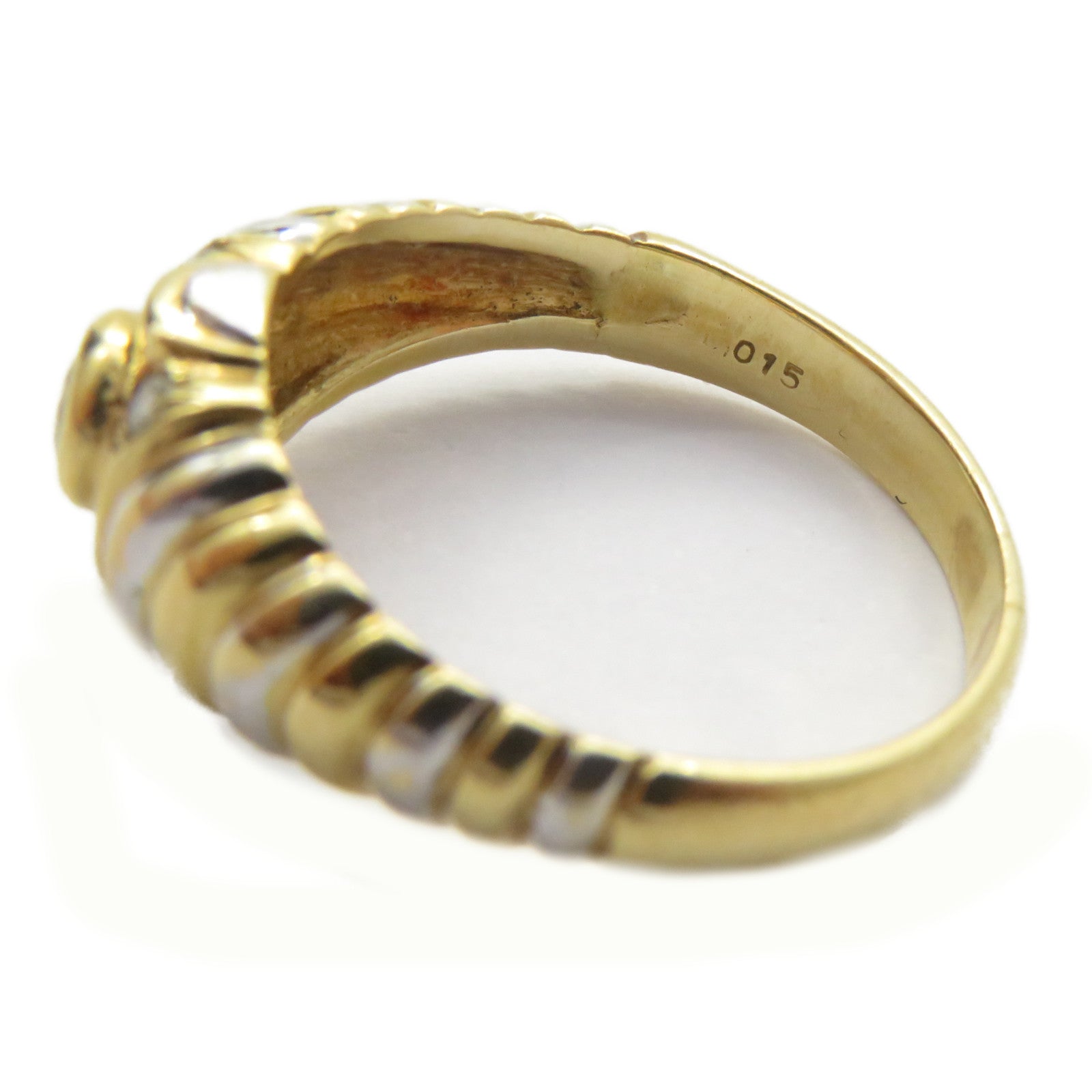 JEWELRY 14K黃金Ring鑽石戒指US#6.75