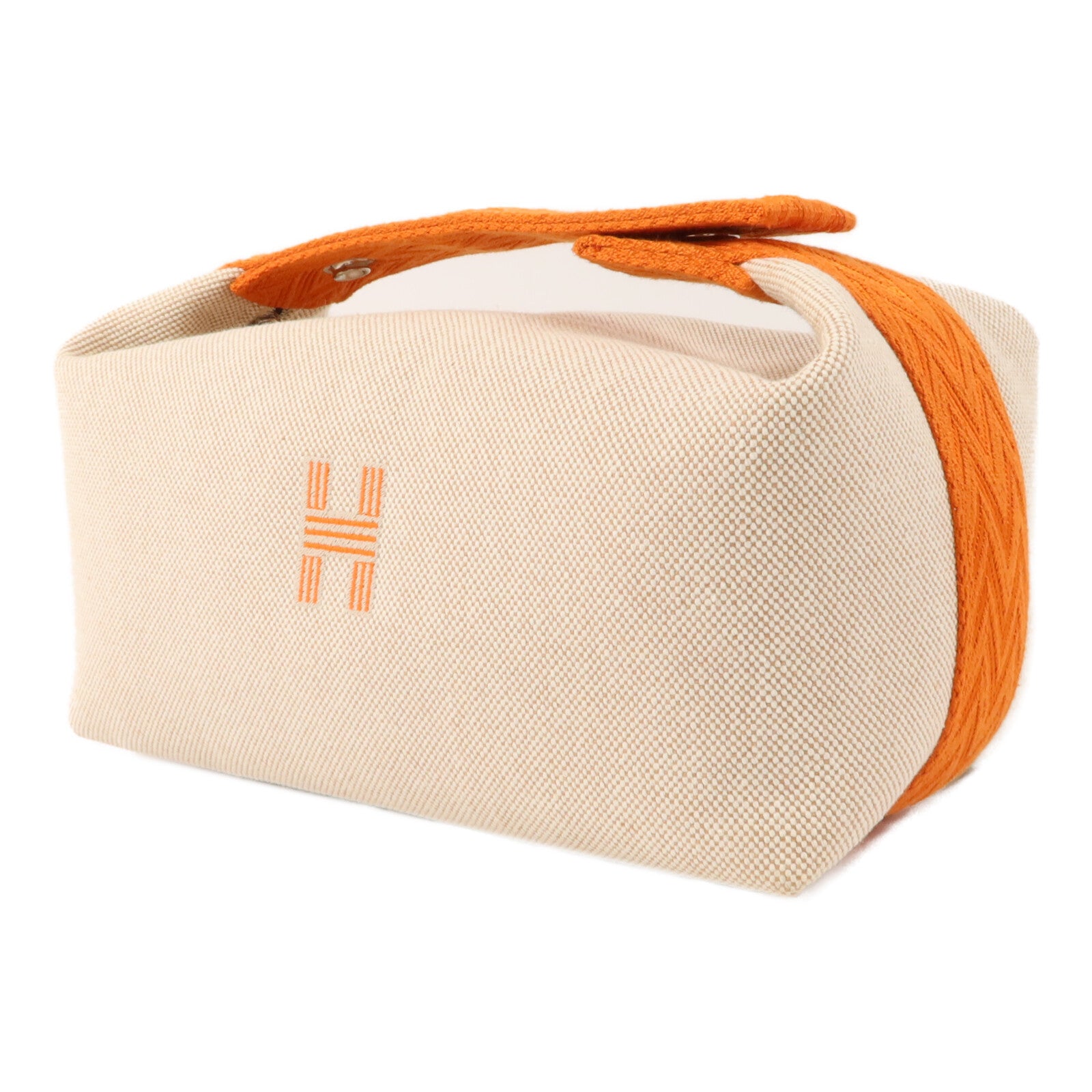HERMES 帆布Bride A Brac PM手挽袋