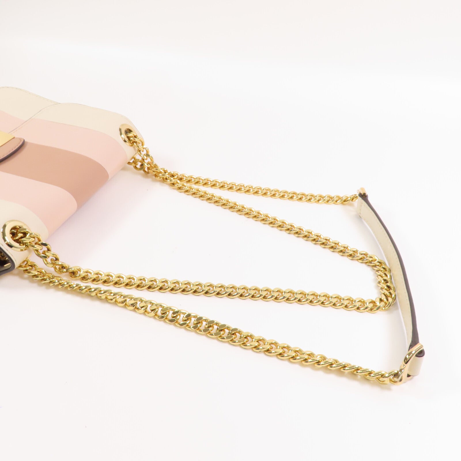 Michael Kors 【激減優惠】牛皮皮革Chain Shoulder Bag金扣鏈帶肩背袋