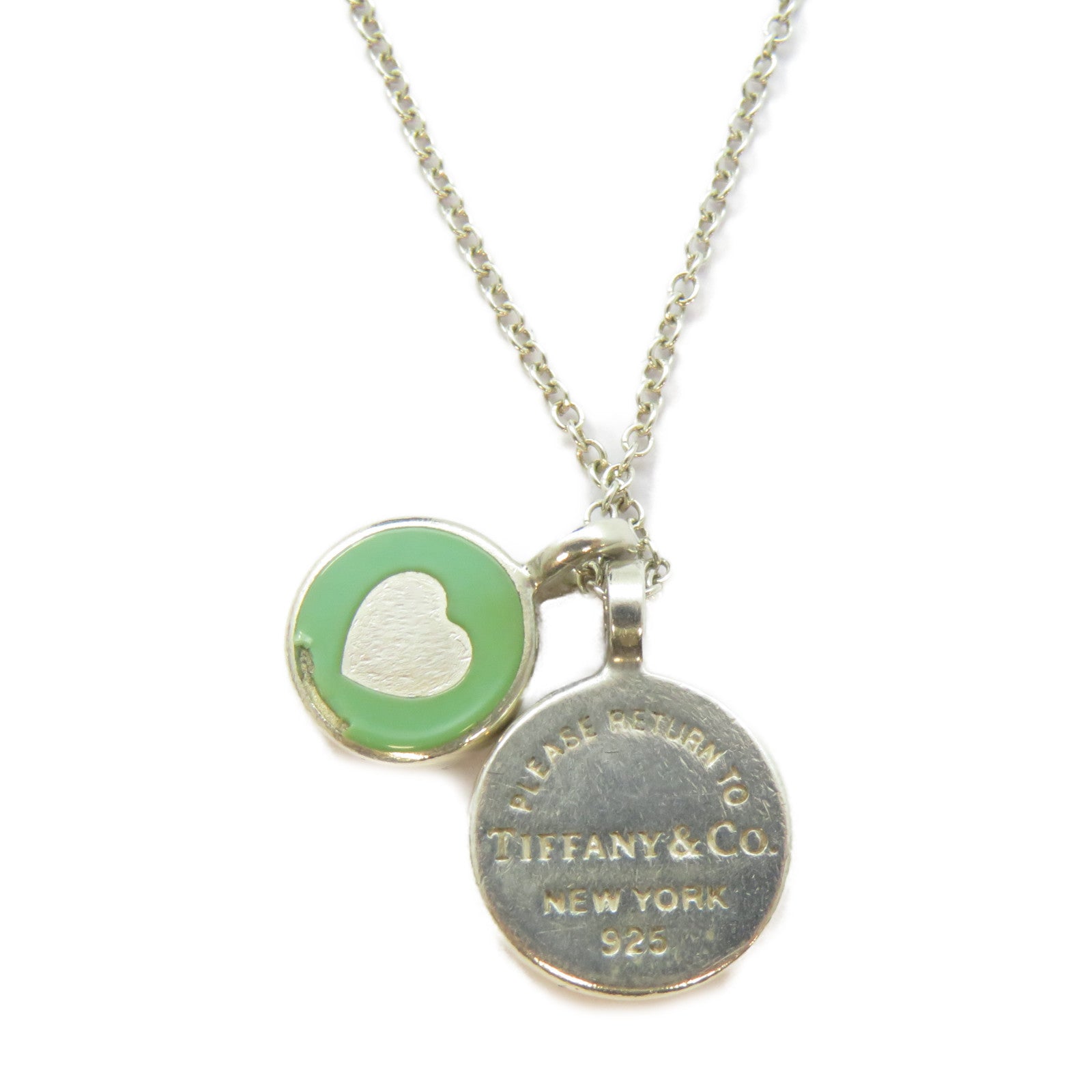 TIFFANY＆CO 925純銀Heart Tag Bead Bracelet手鏈