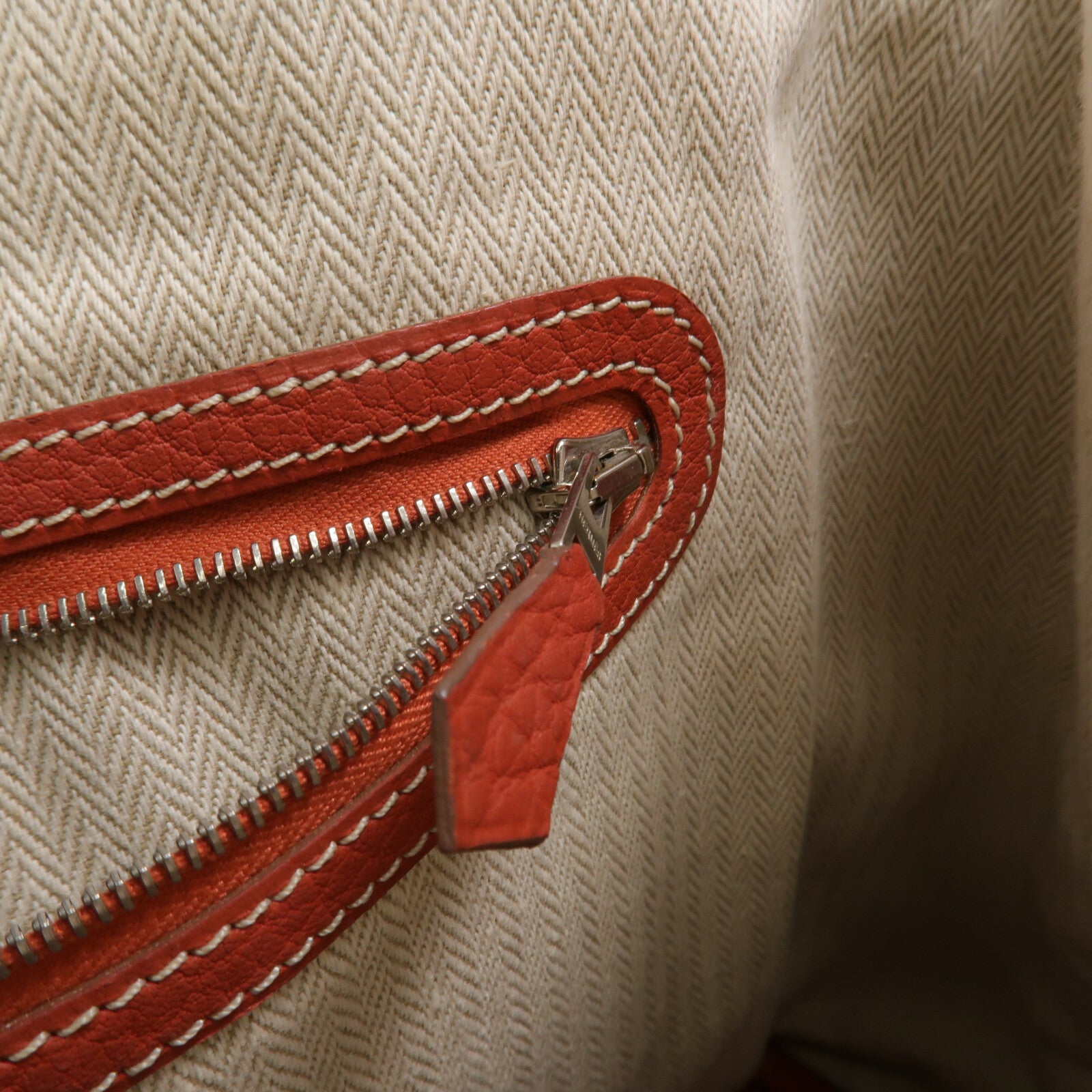 HERMES Negonda皮革Garden Party PM手挽袋Sanguine