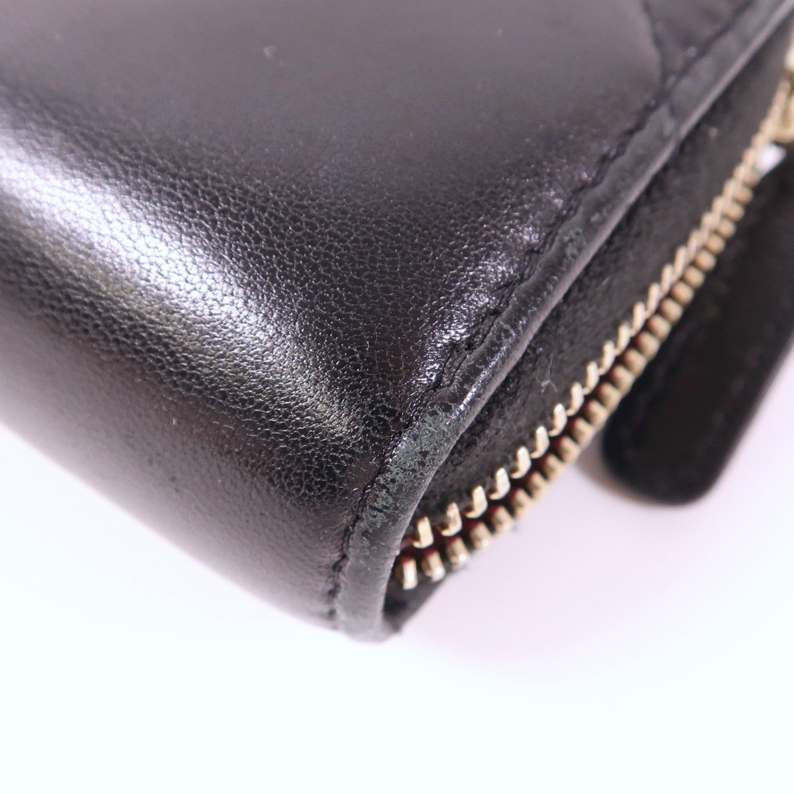 CHANEL 羊皮皮革Coin Case金扣零錢包