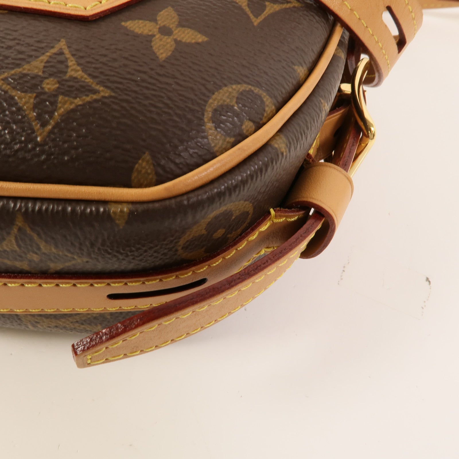 LOUIS VUITTON Monogram Empreinte Vavin PM金扣肩背袋深藍色