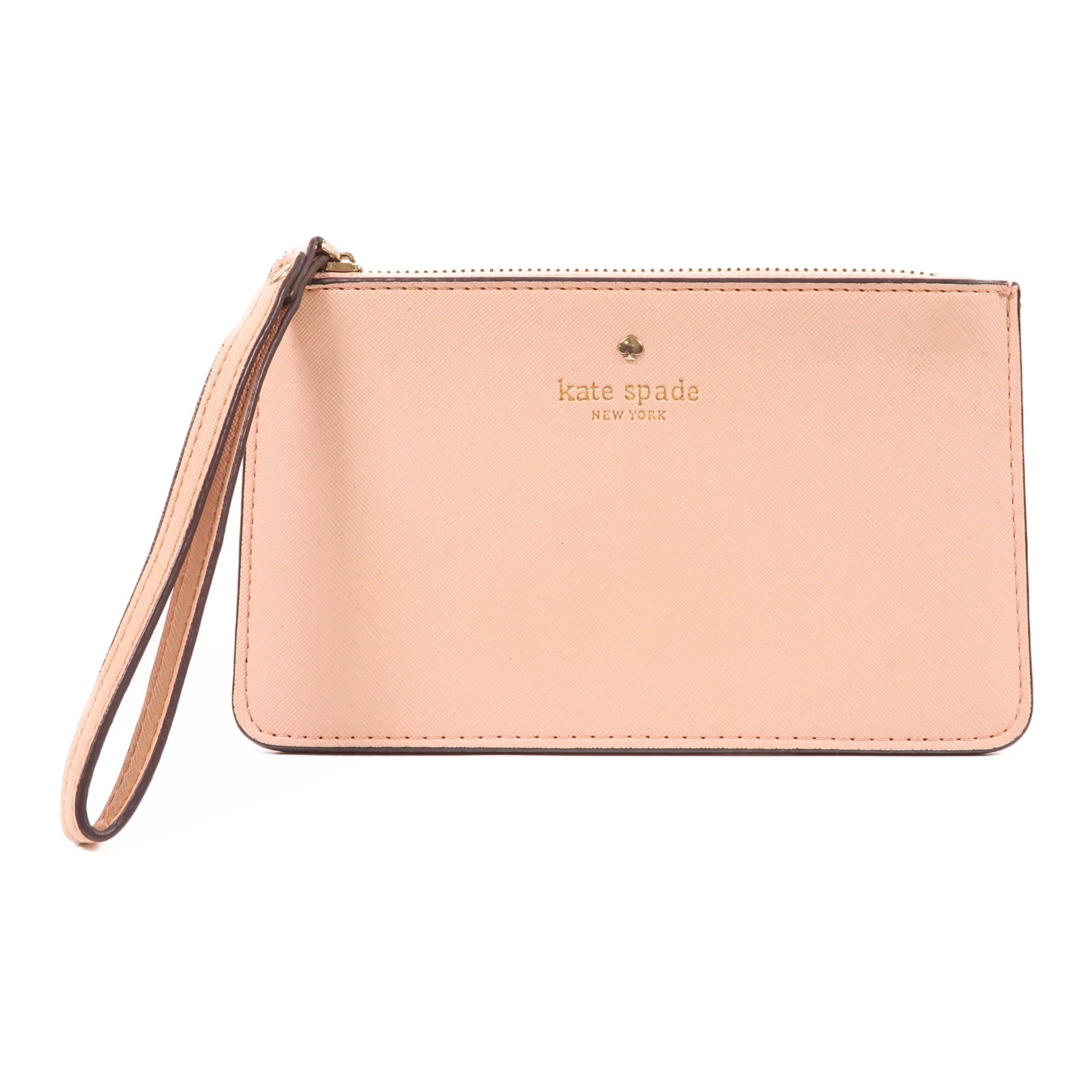 Kate Spade 牛皮皮革Pouch金扣手拿包
