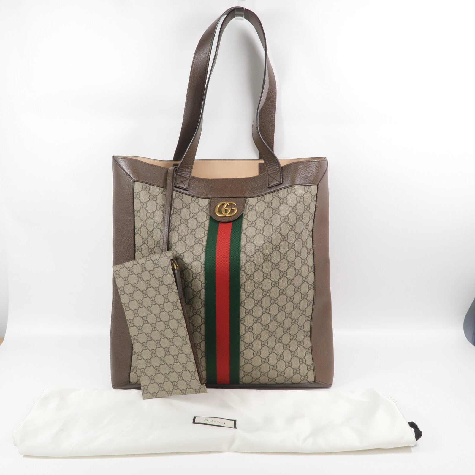 GUCCI 塗層帆布Tote Bag肩背袋