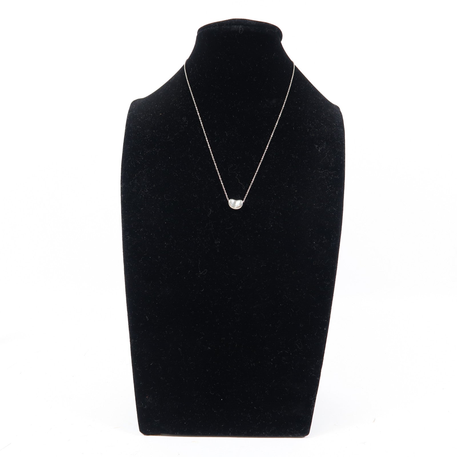 TIFFANY＆CO 925純銀Bean Necklace項鍊