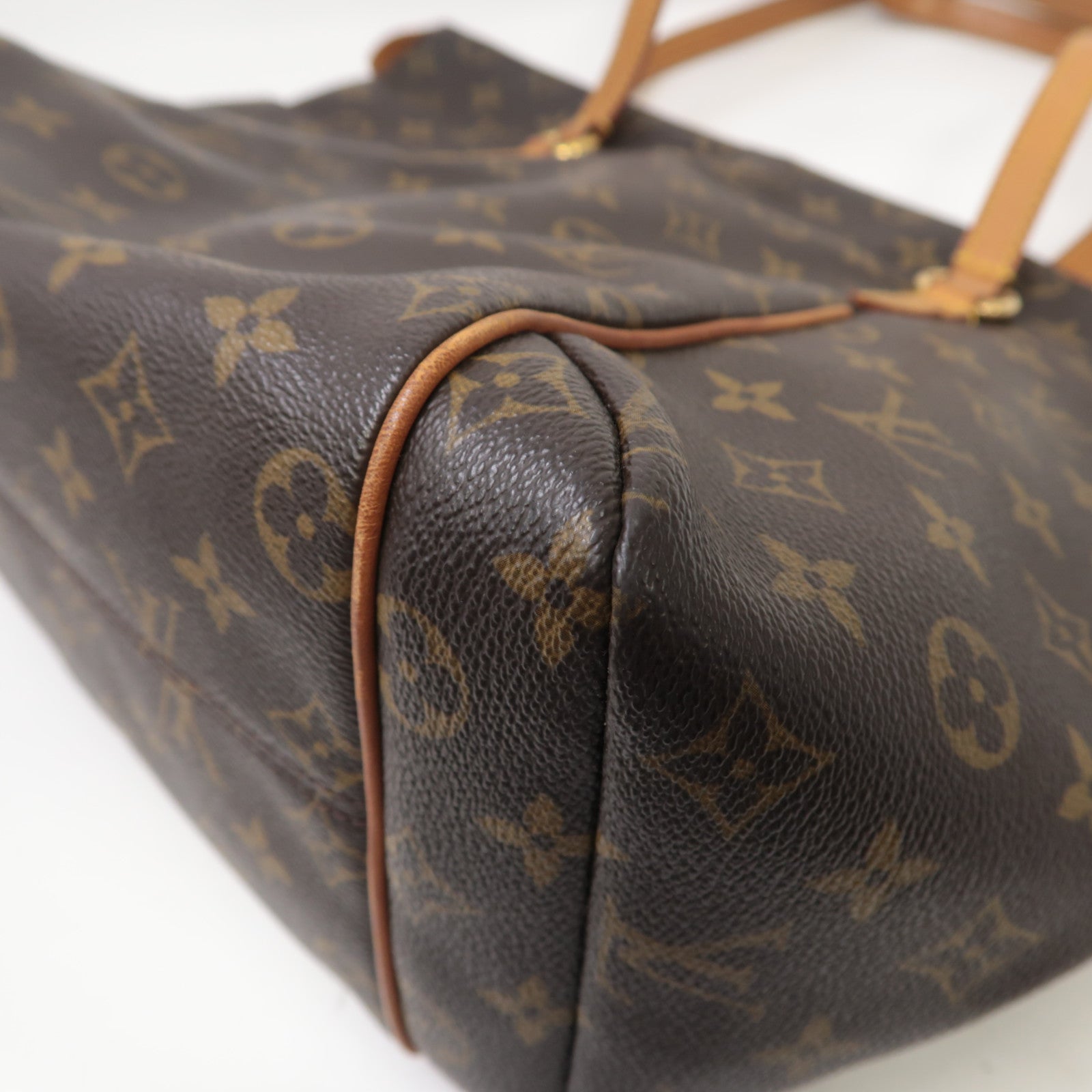 LOUIS VUITTON Monogram Totally MM金扣肩背袋啡色