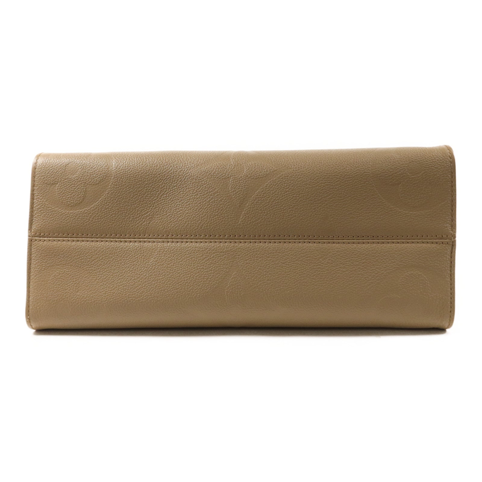LOUIS VUITTON Monogram Empreinte On The Go MM金扣手挽肩背兩用袋