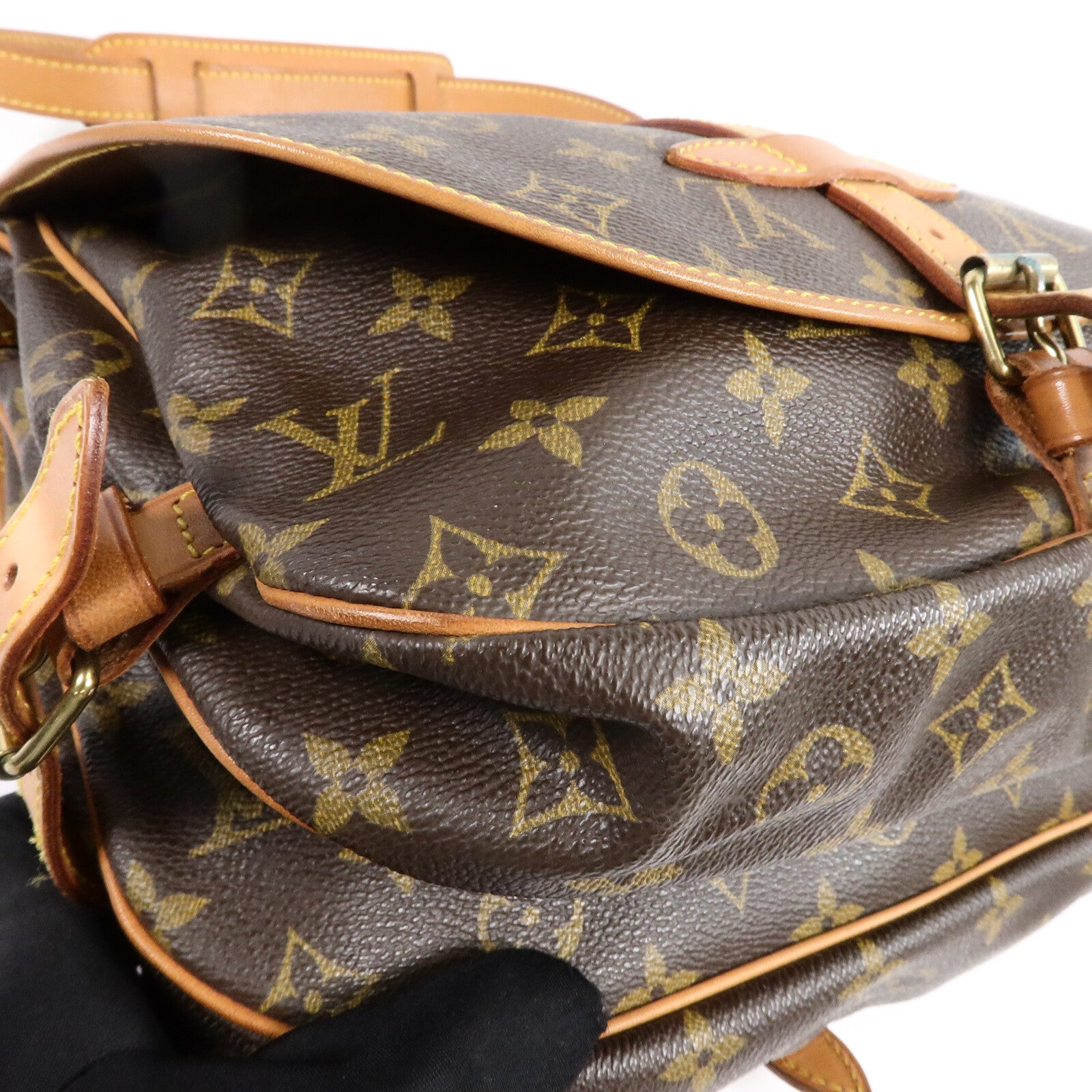 LOUIS VUITTON Monogram Saumur 30肩背袋