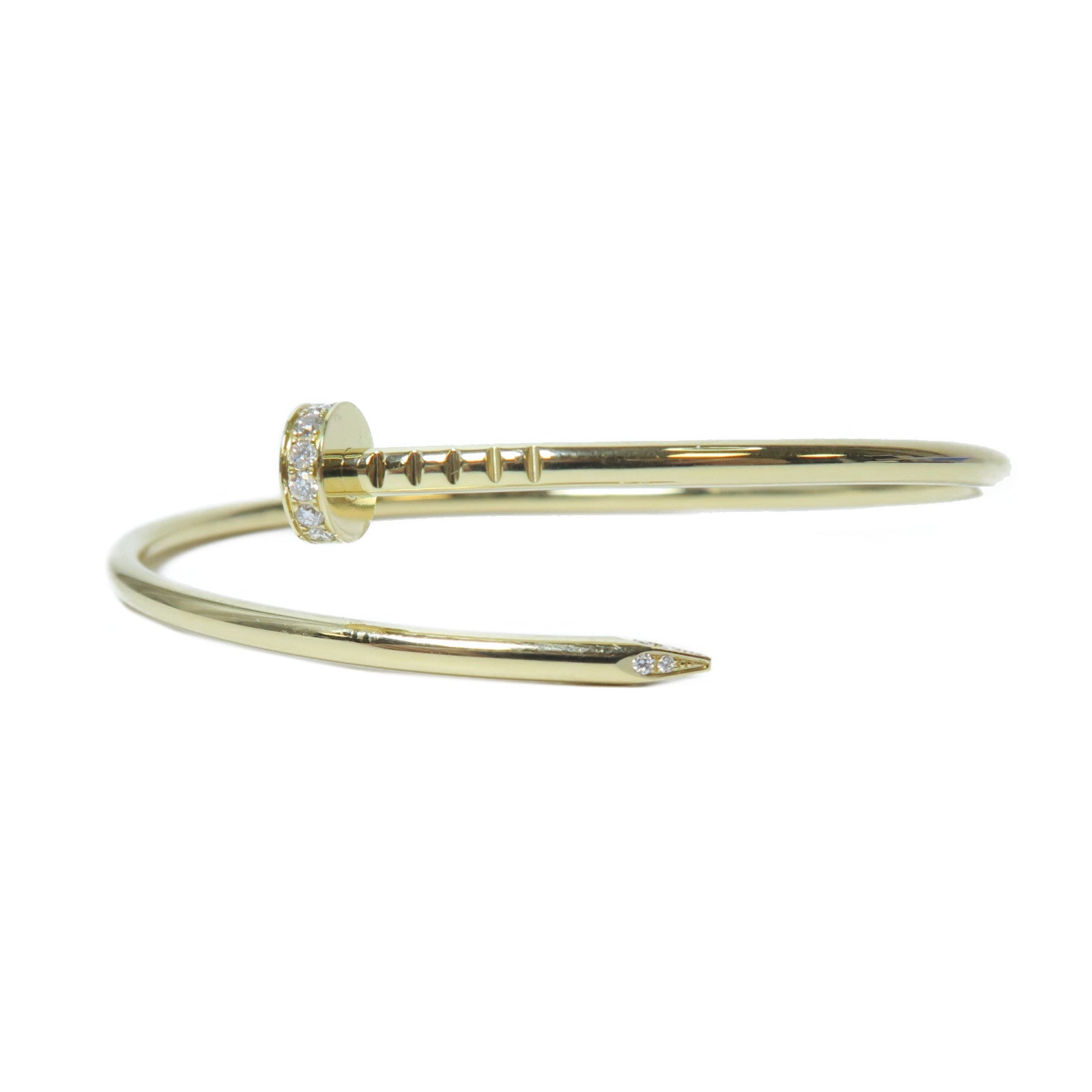 CARTIER 18K黃金Just Un Clou手鐲金色